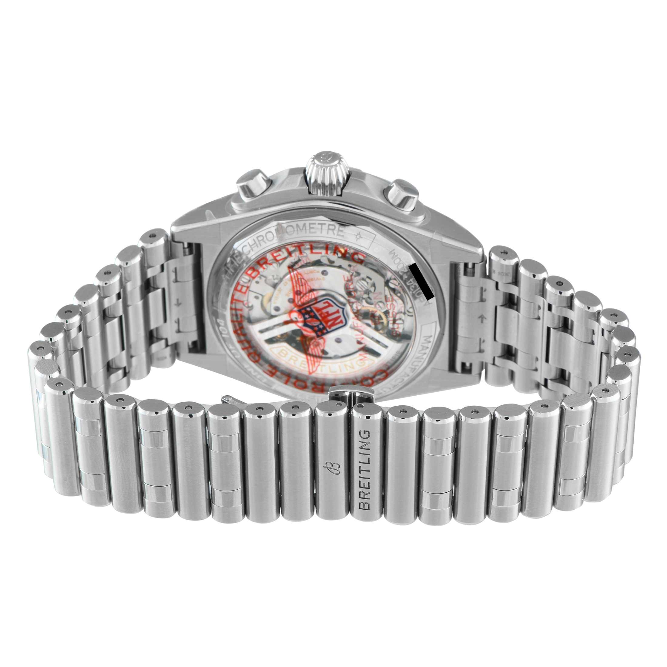 Breitling Chronomat B01 NFL Los Angeles Rams Edition Watch AB0134 - Image 4