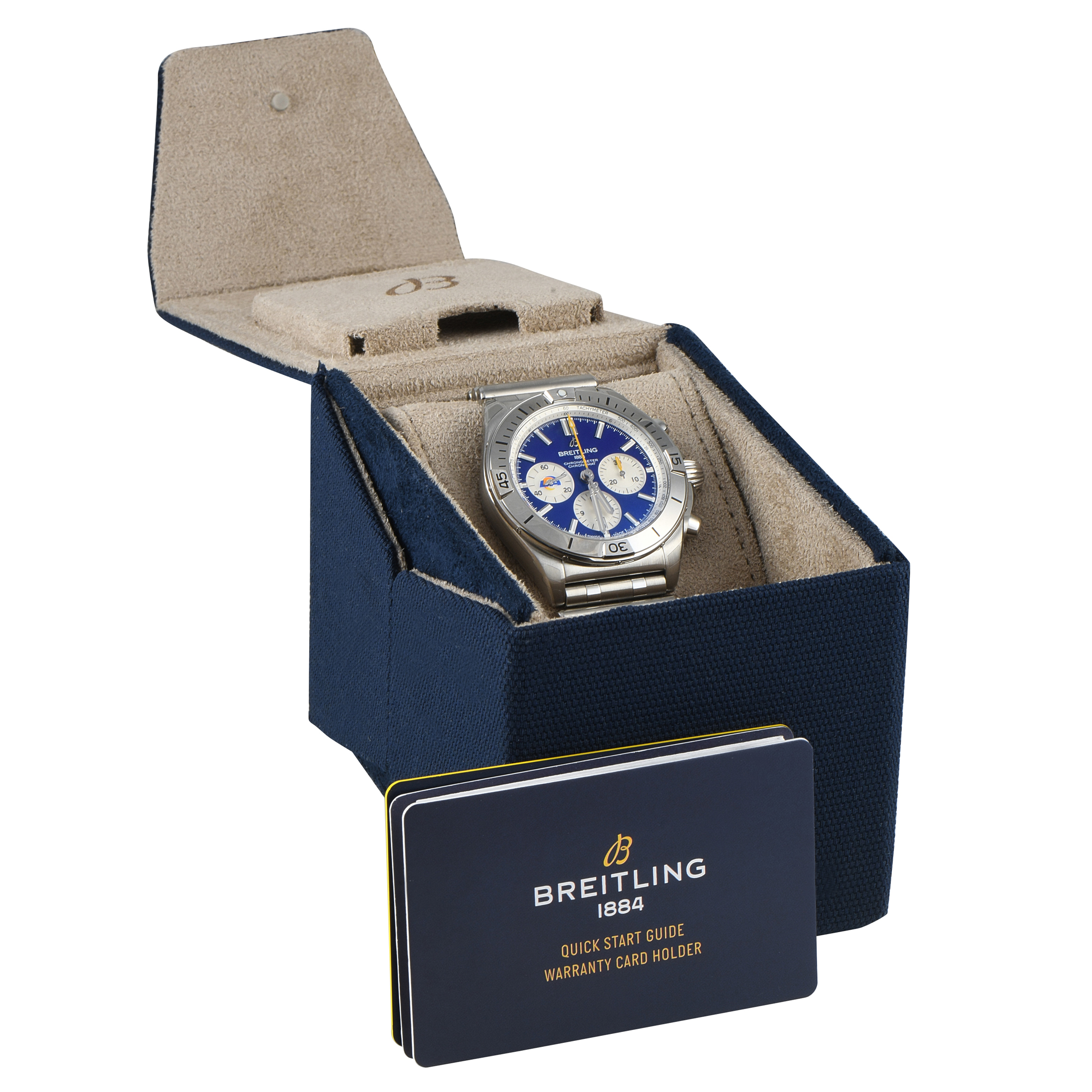 Breitling Chronomat B01 NFL Los Angeles Rams Edition Watch AB0134 - Image 5