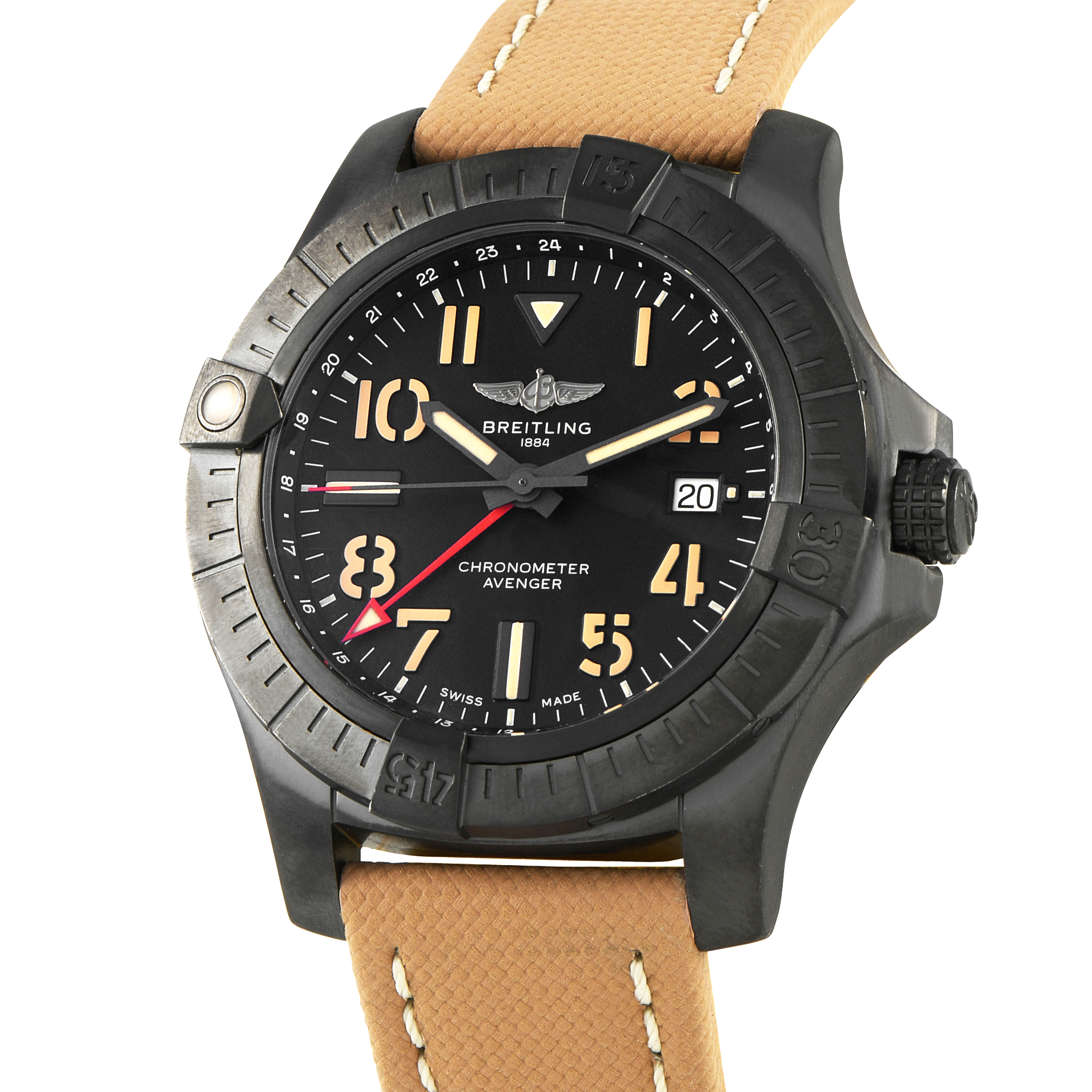 Breitling Avenger 45 GMT Night Mission Watch V32395 - Image 2