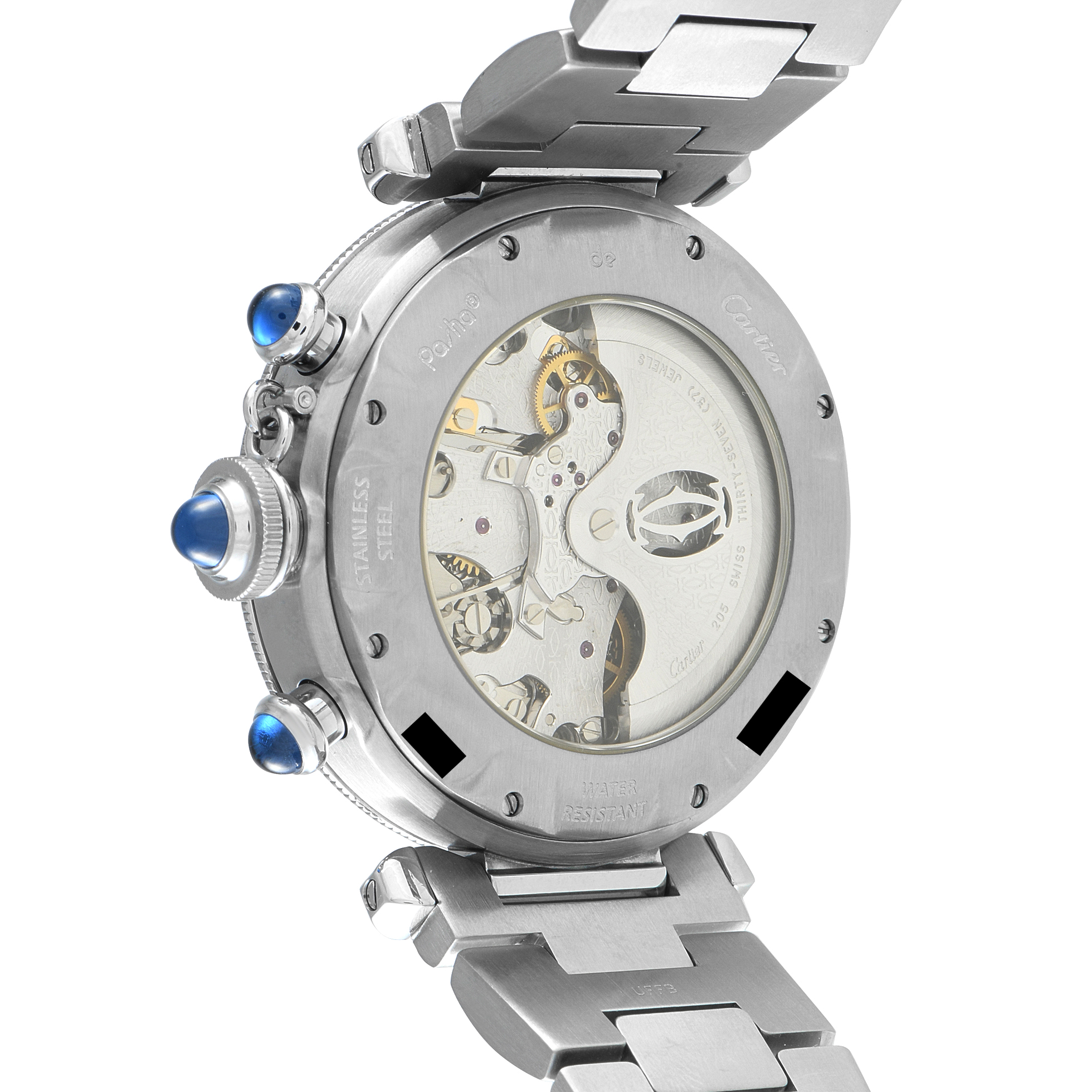 Cartier Pasha Chronograph Watch w31030H3 - Image 3
