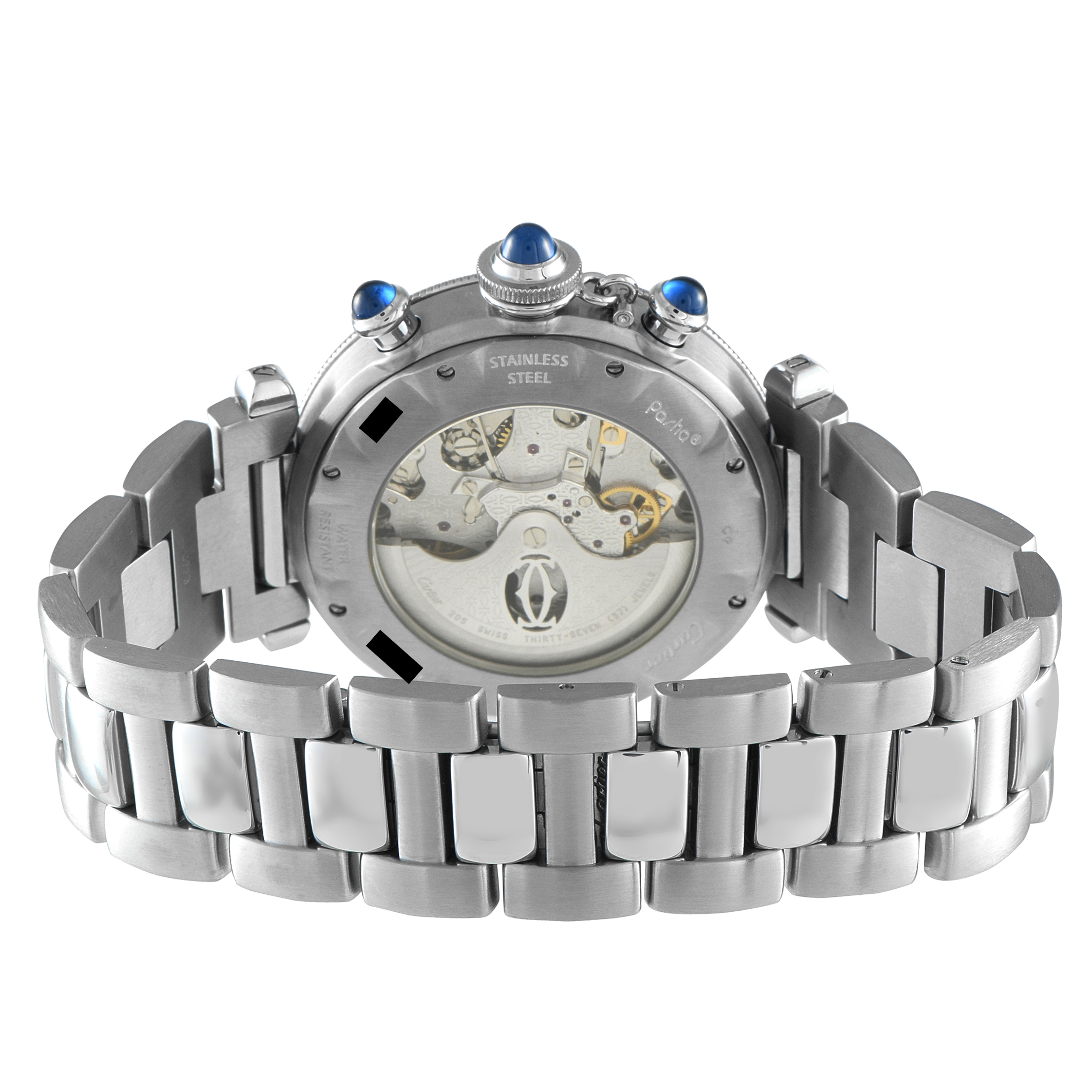 Cartier Pasha Chronograph Watch w31030H3 - Image 4