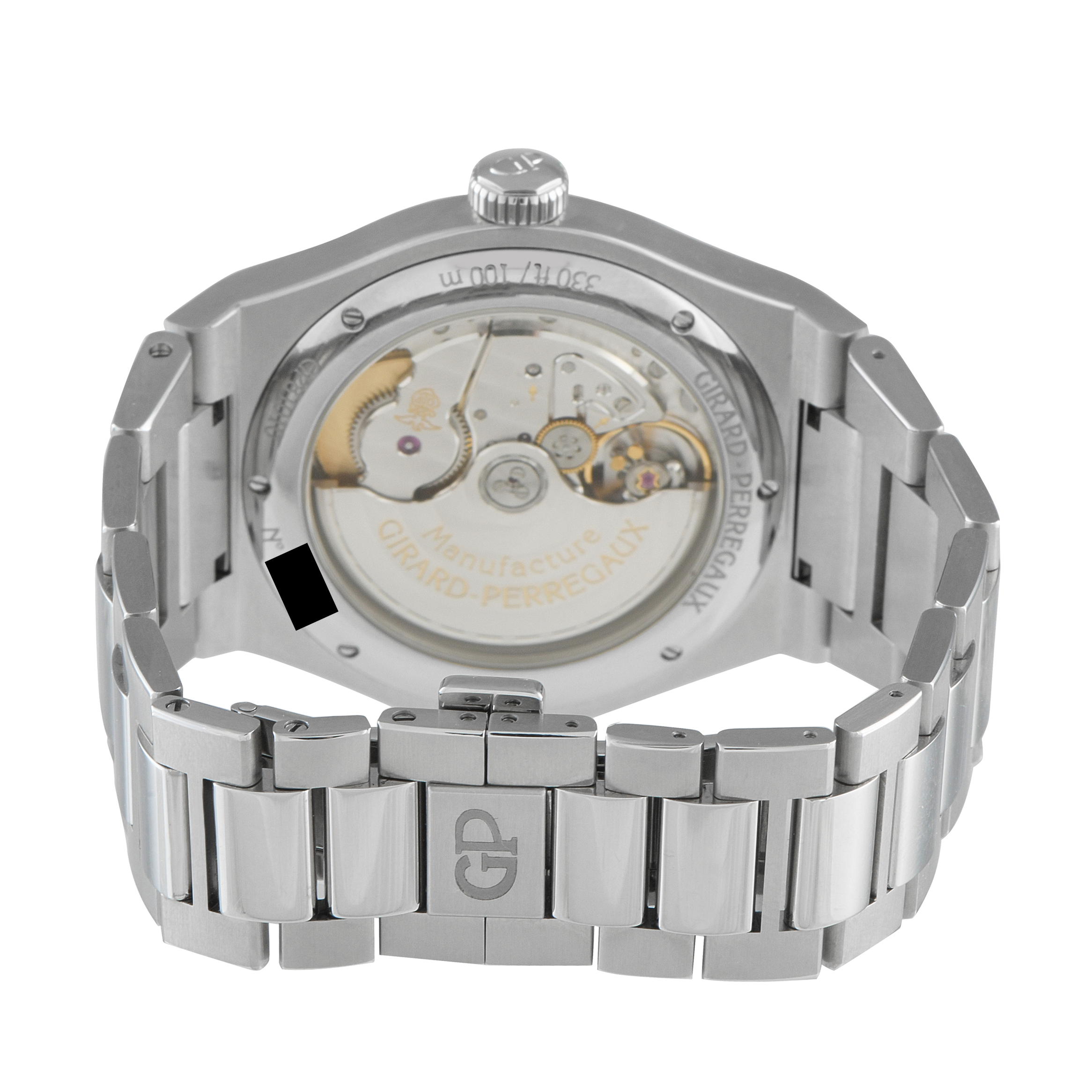 Girard Perregaux Laureato 42mm Green Dial Steel Watch 81010-11-3153-1CM - Image 4