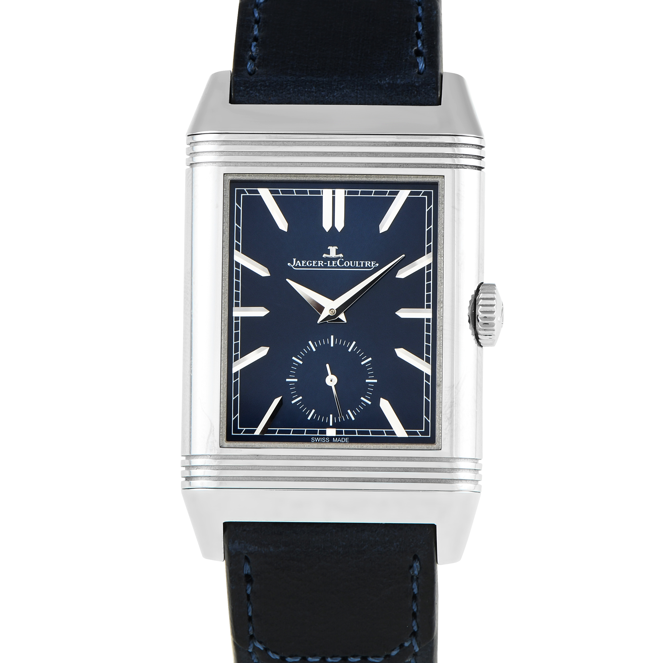 Jaeger-LeCoultre Reverso Tribute Duoface Small Seconds Steel Watch Q3988482