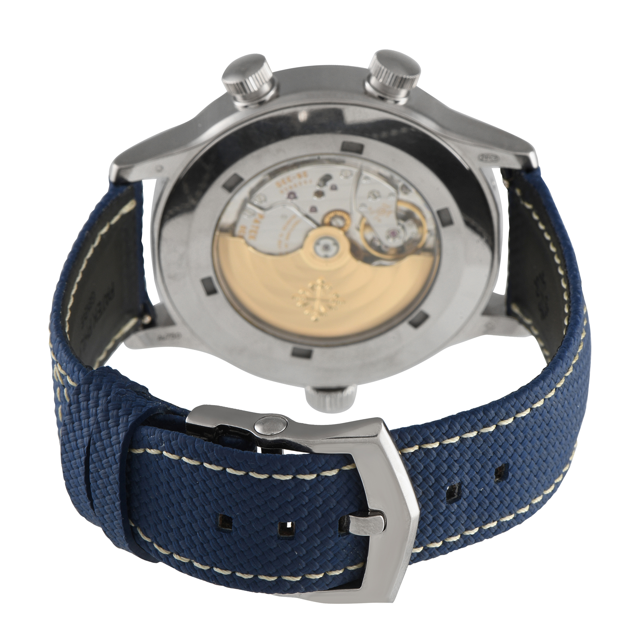 Patek Philippe Pilot Travel Time 18K White Gold Watch 5524G-001 - Image 4