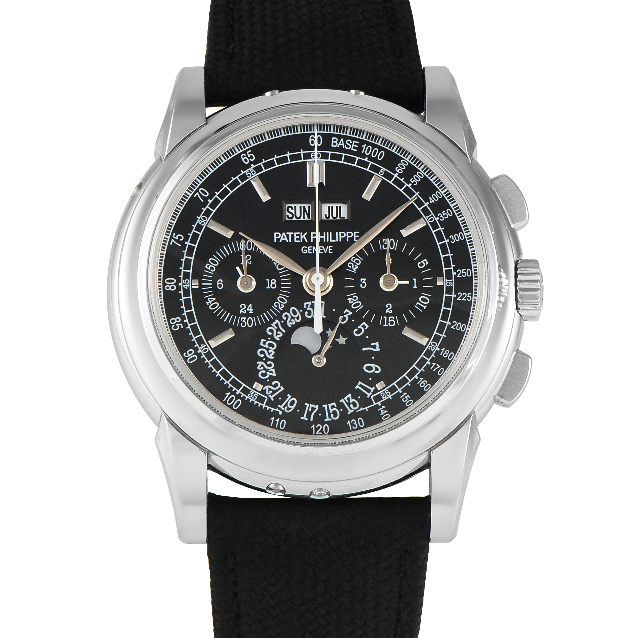 Patek Philippe Perpetual Calendar Chronograph Platinum Watch 5970P-001