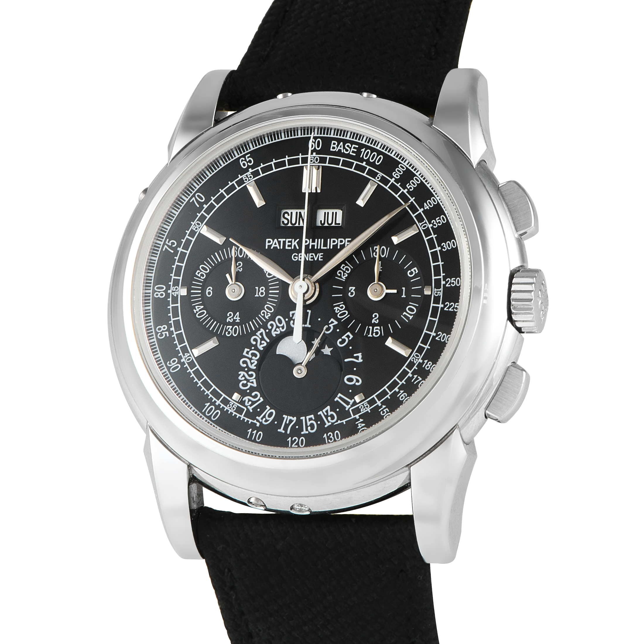 Patek Philippe Perpetual Calendar Chronograph Platinum Watch 5970P-001 - Image 2