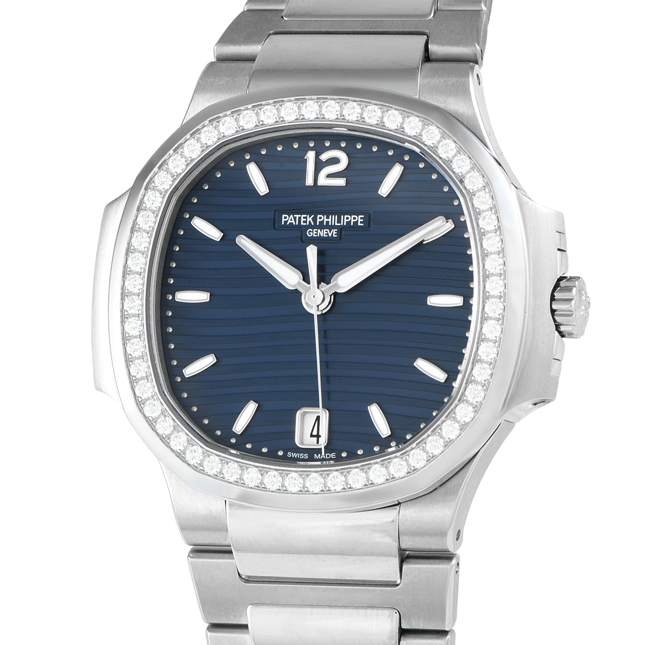 Patek Philippe Nautilus Diamond Bezel Ladies Watch 7118/1200A-001 - Image 2