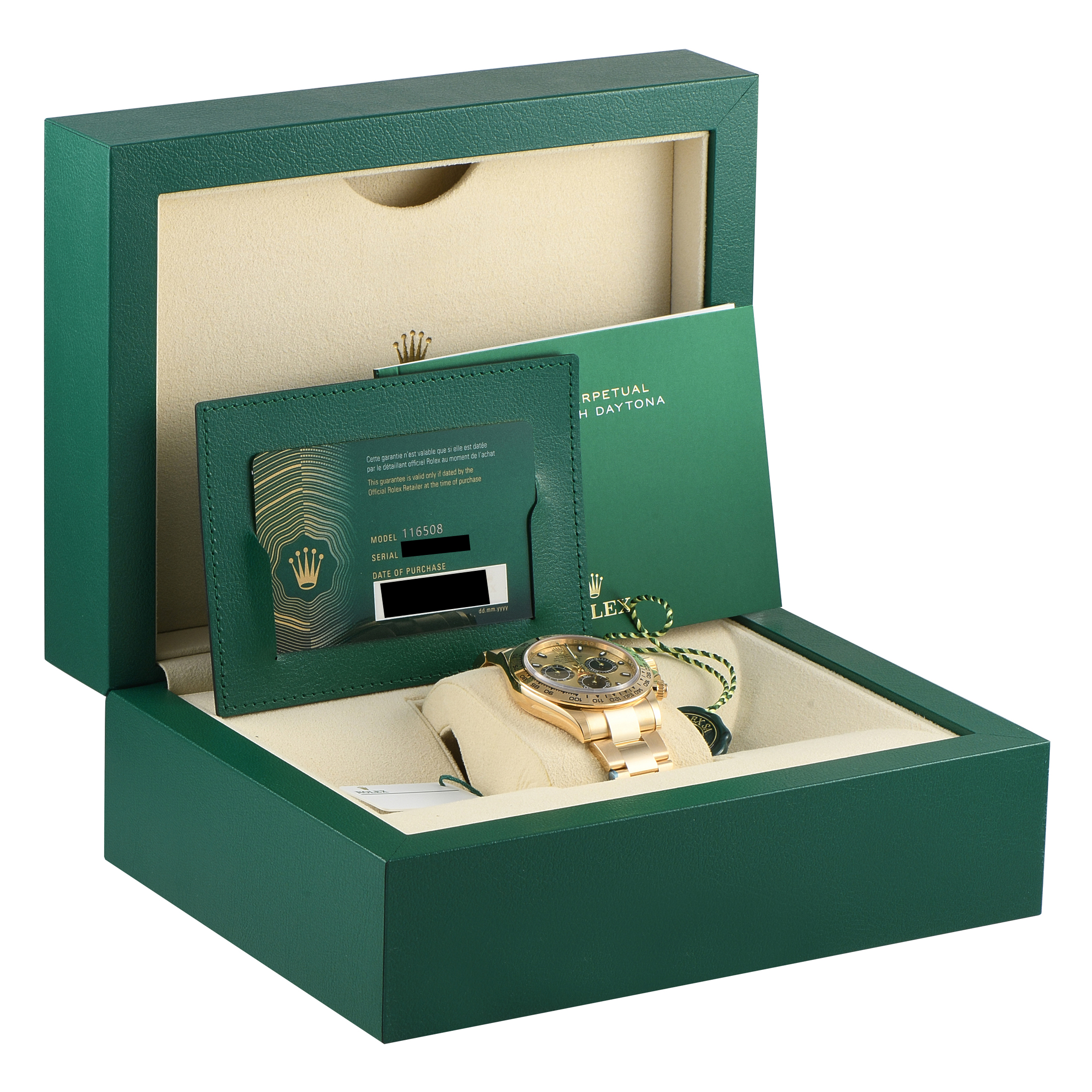 Rolex Daytona Champagne Dial Watch 116508 - Image 5