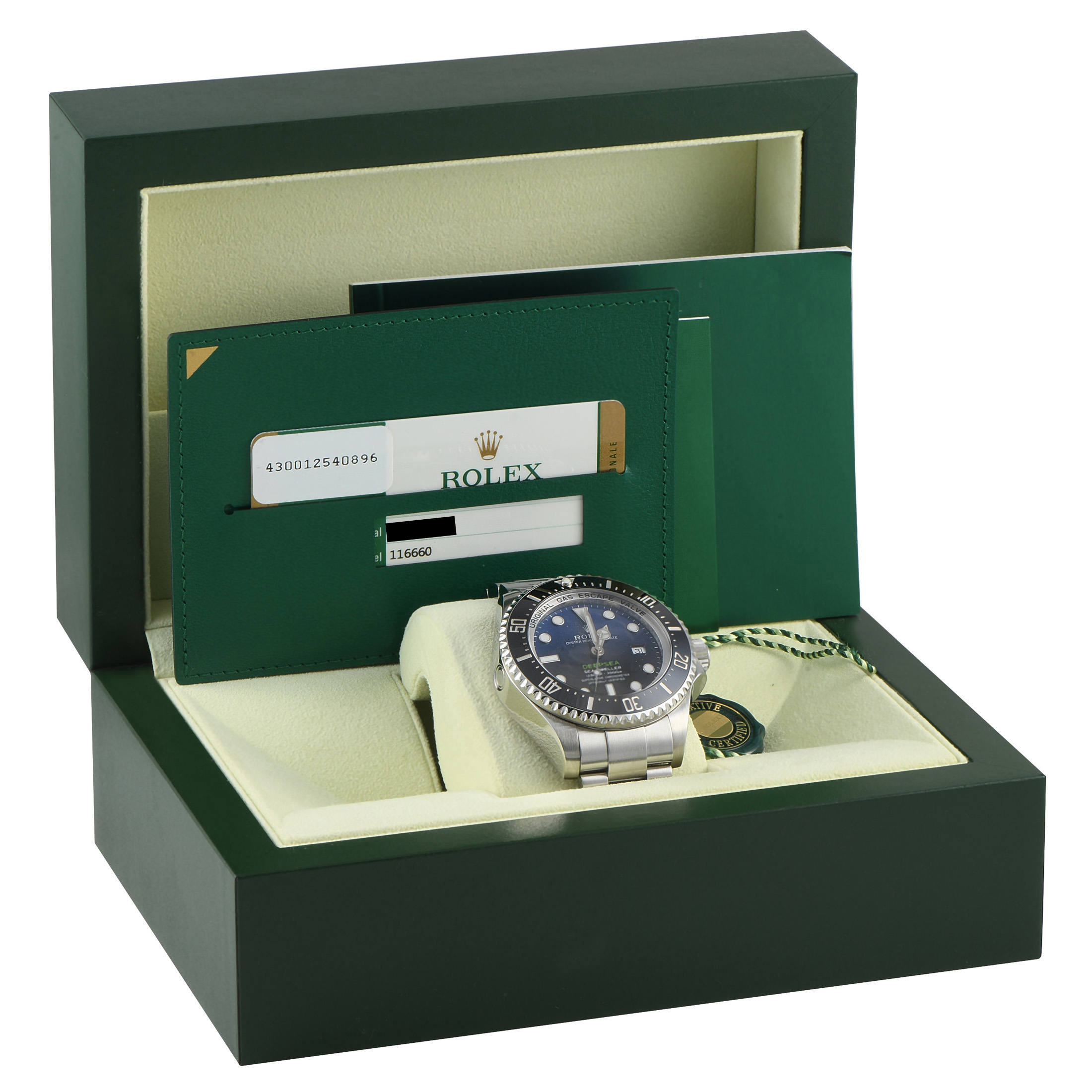 Rolex Sea-Dweller Deepsea Oystersteel Oyster Watch 116660 - Image 5
