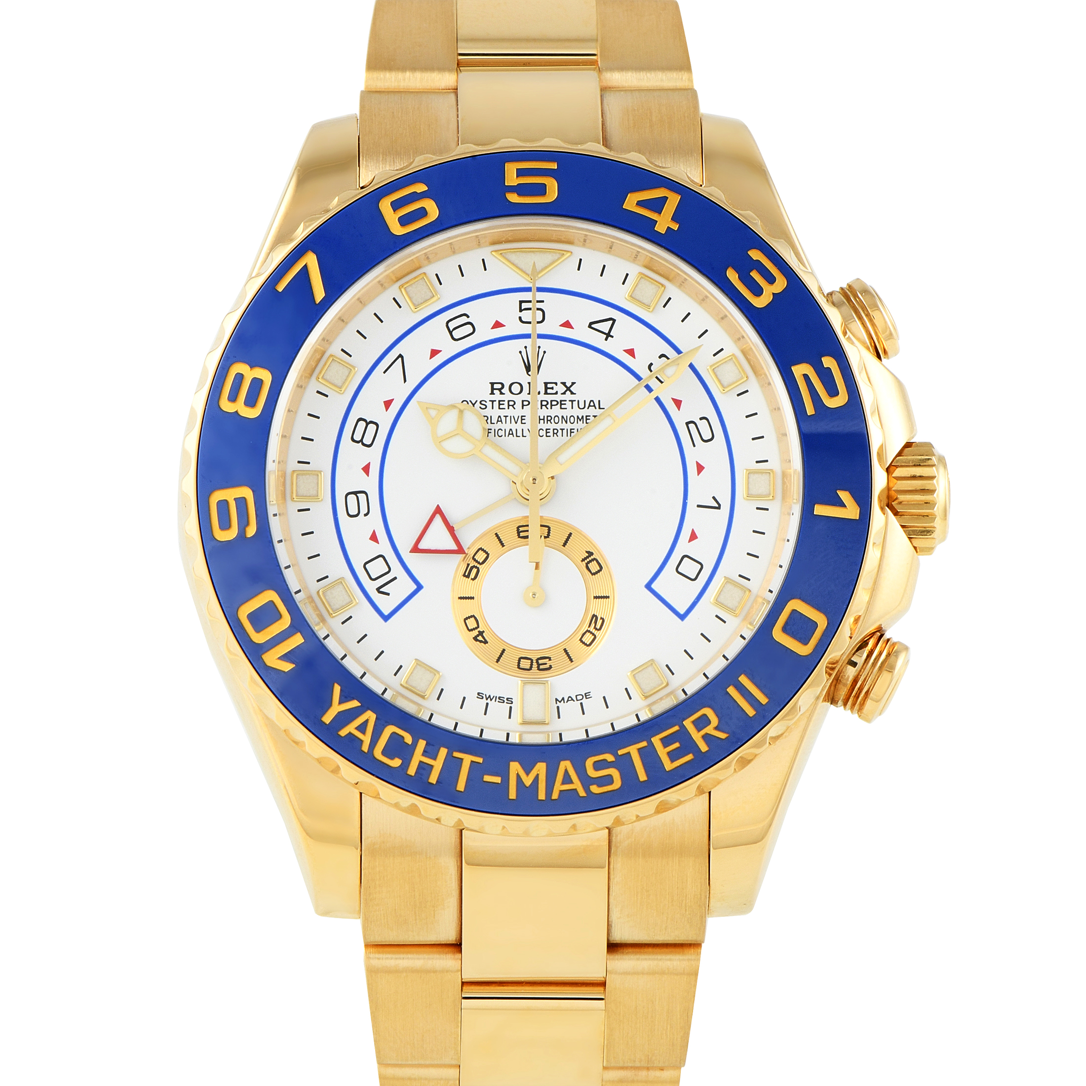 Rolex Yacht-Master II Yellow Gold Oyster Watch 116688