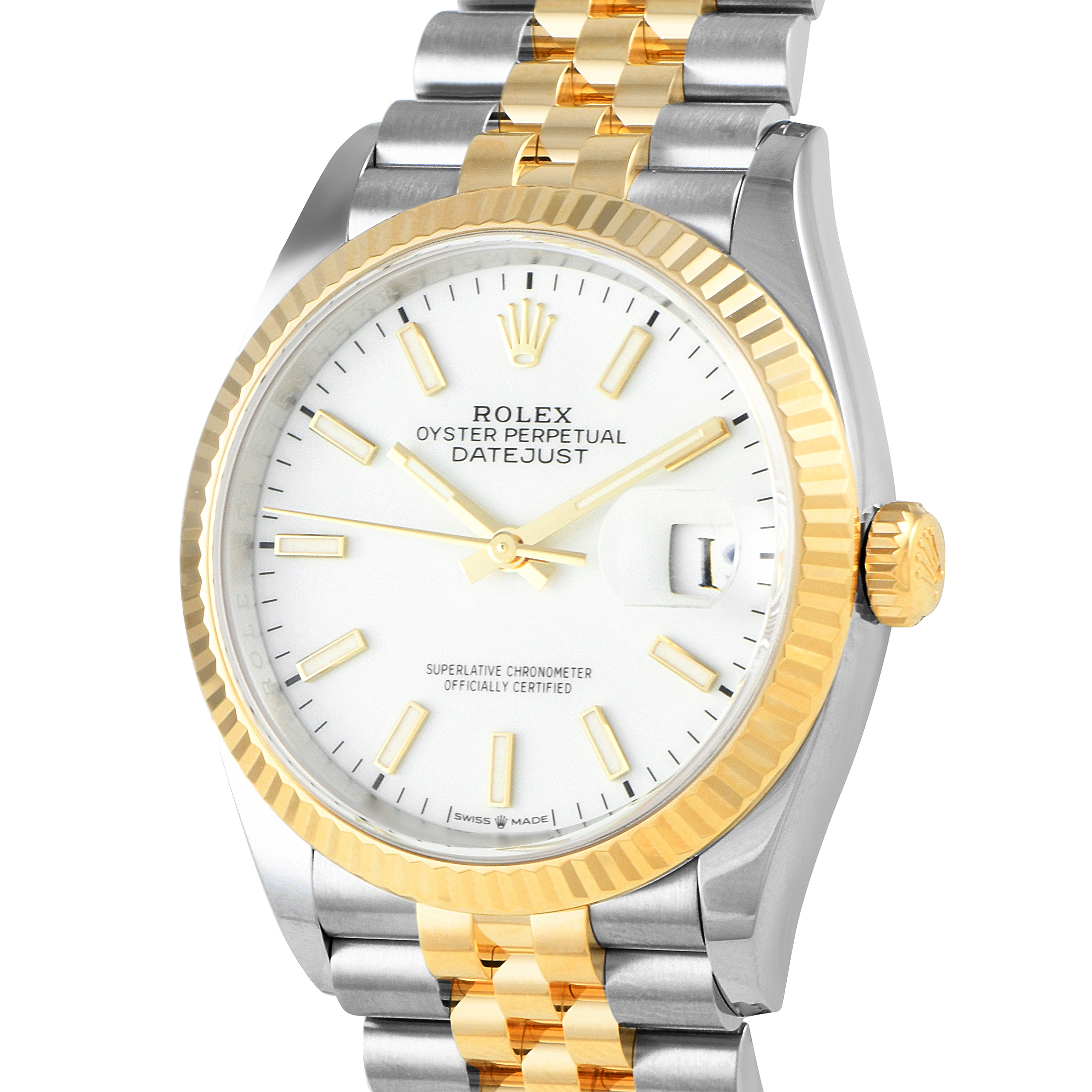 Rolex Datejust 36 White Dial Watch 126233 - Image 2