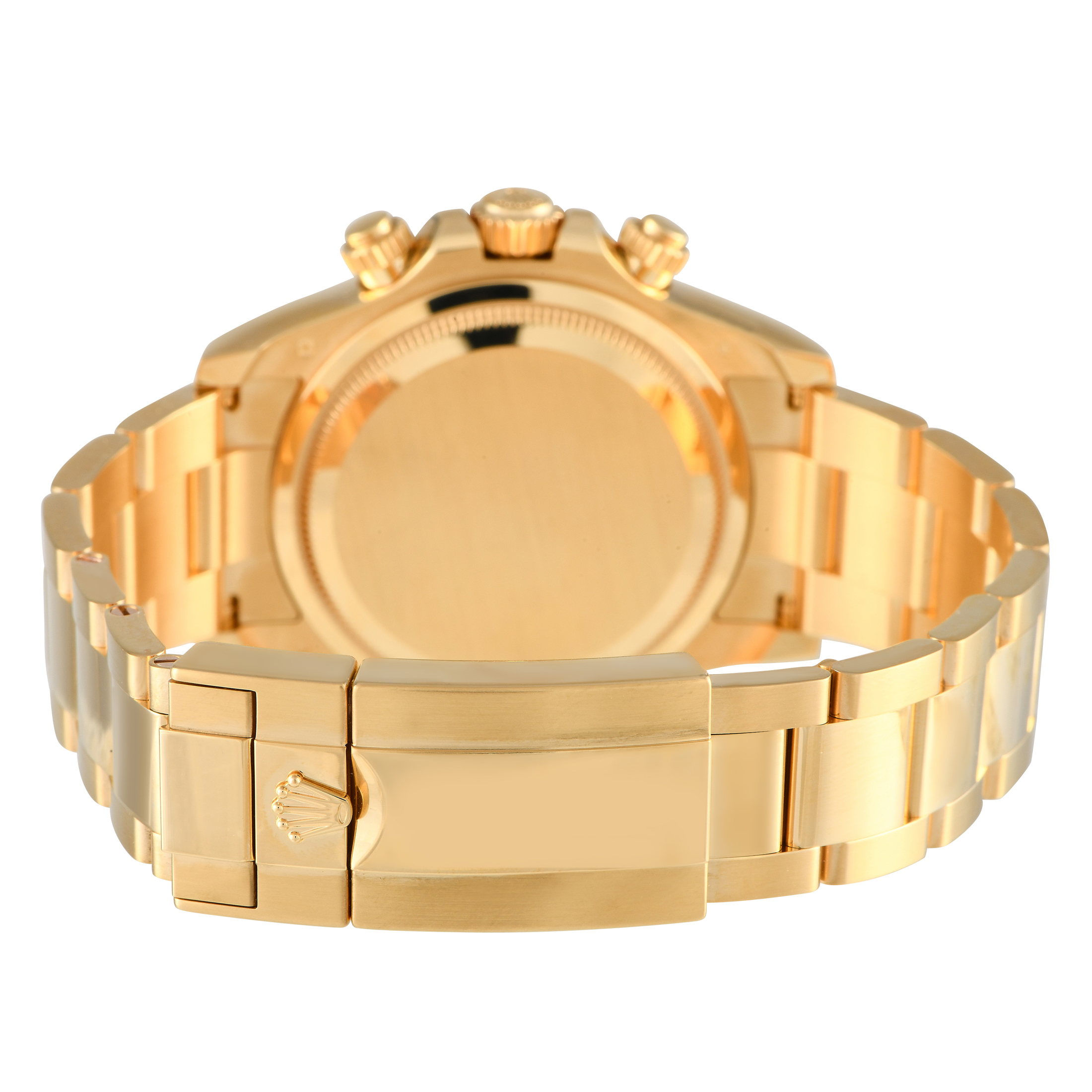 Rolex Daytona Black Dial Yellow Gold Oyster Watch 126508 - Image 4