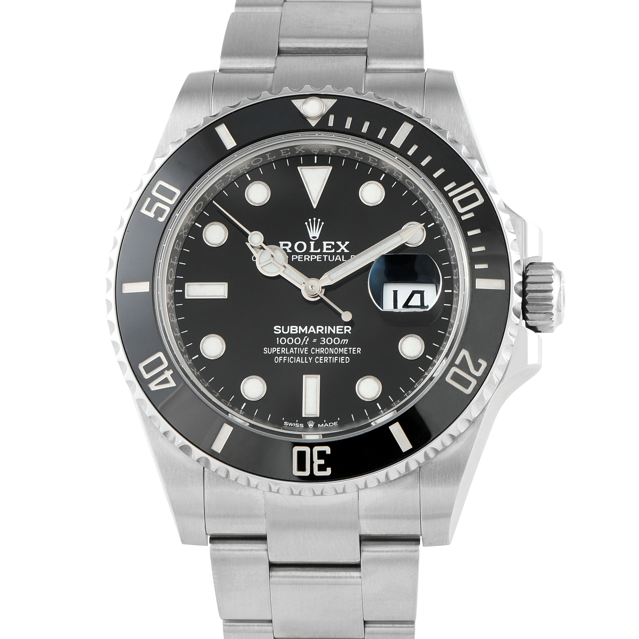 Rolex Submariner Date Steel Oyster Watch 126610LN