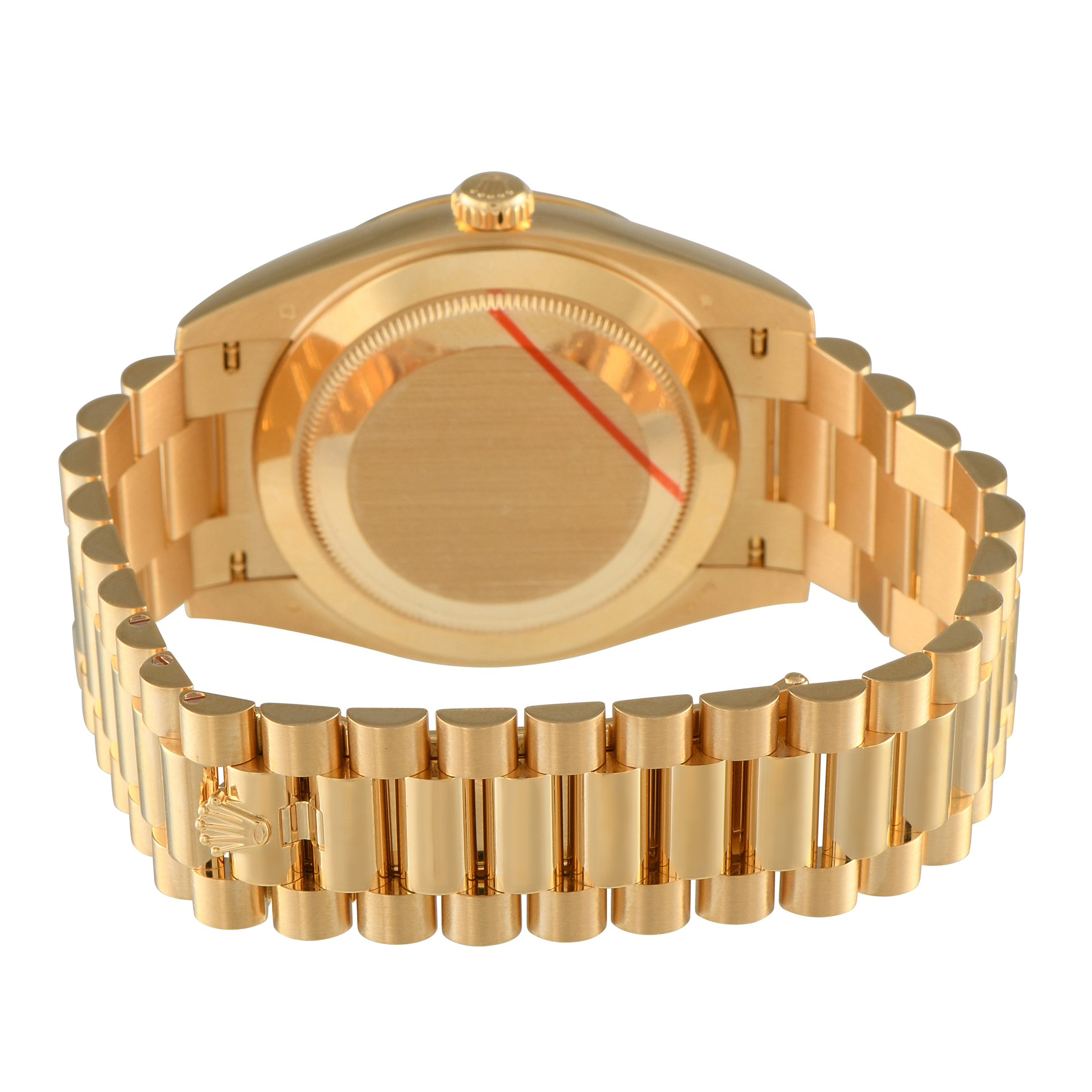 Rolex Day-Date 40 Champagne Diamond Dial Yellow Gold President Watch 228238 - Image 4