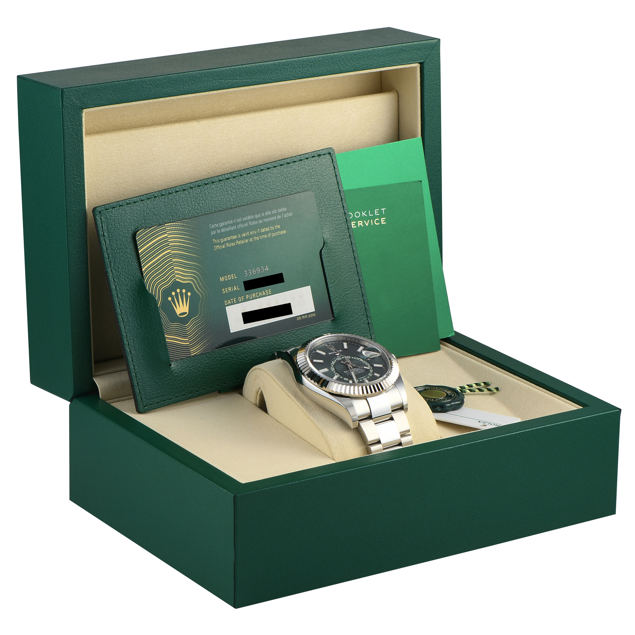 Rolex Sky-Dweller Mint Green Dial Oystersteel Oyster Watch 336934 - Image 5