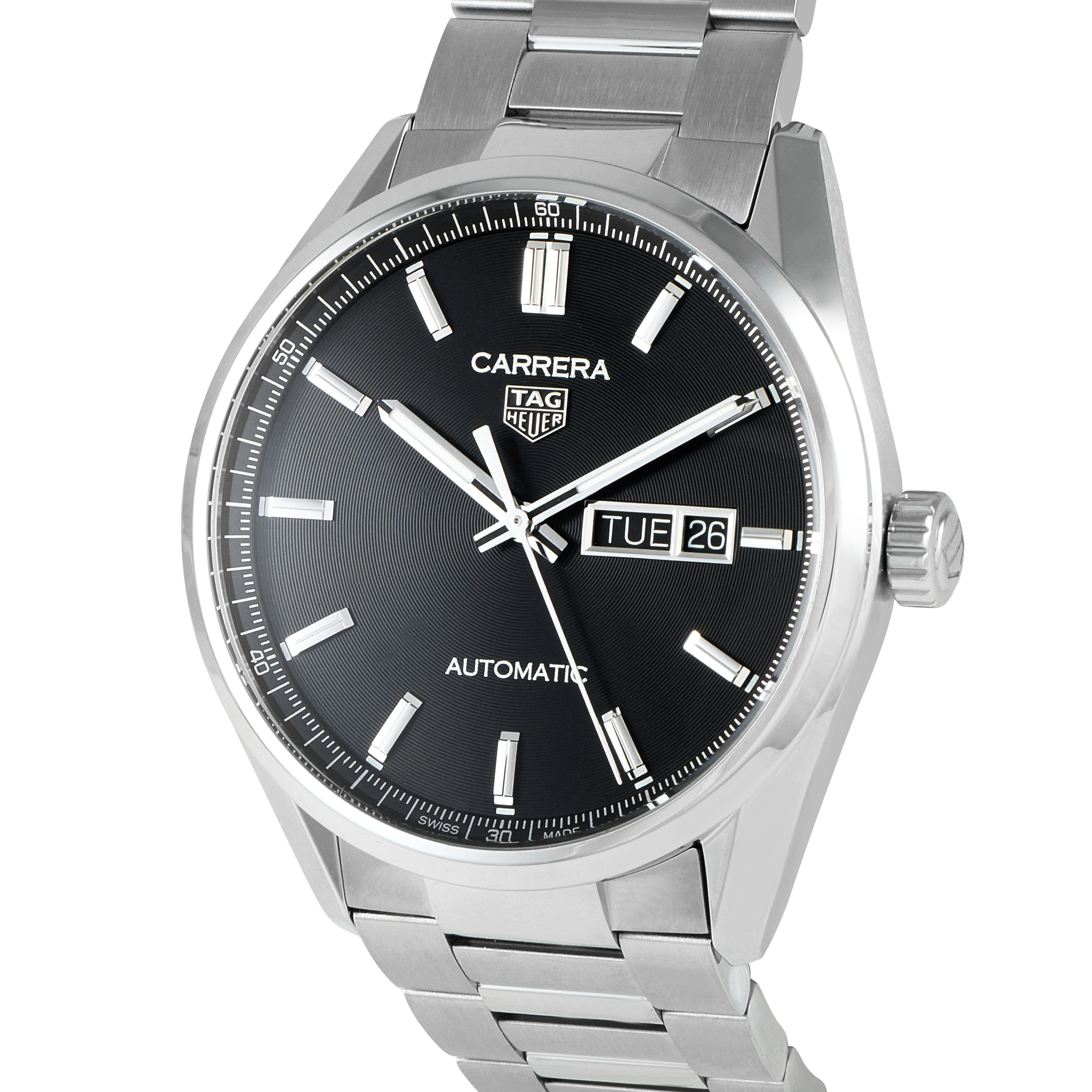 TAG Heuer Carrera Day-Date Automatic Watch, Ref. WBN2010 — 41mm - Image 2
