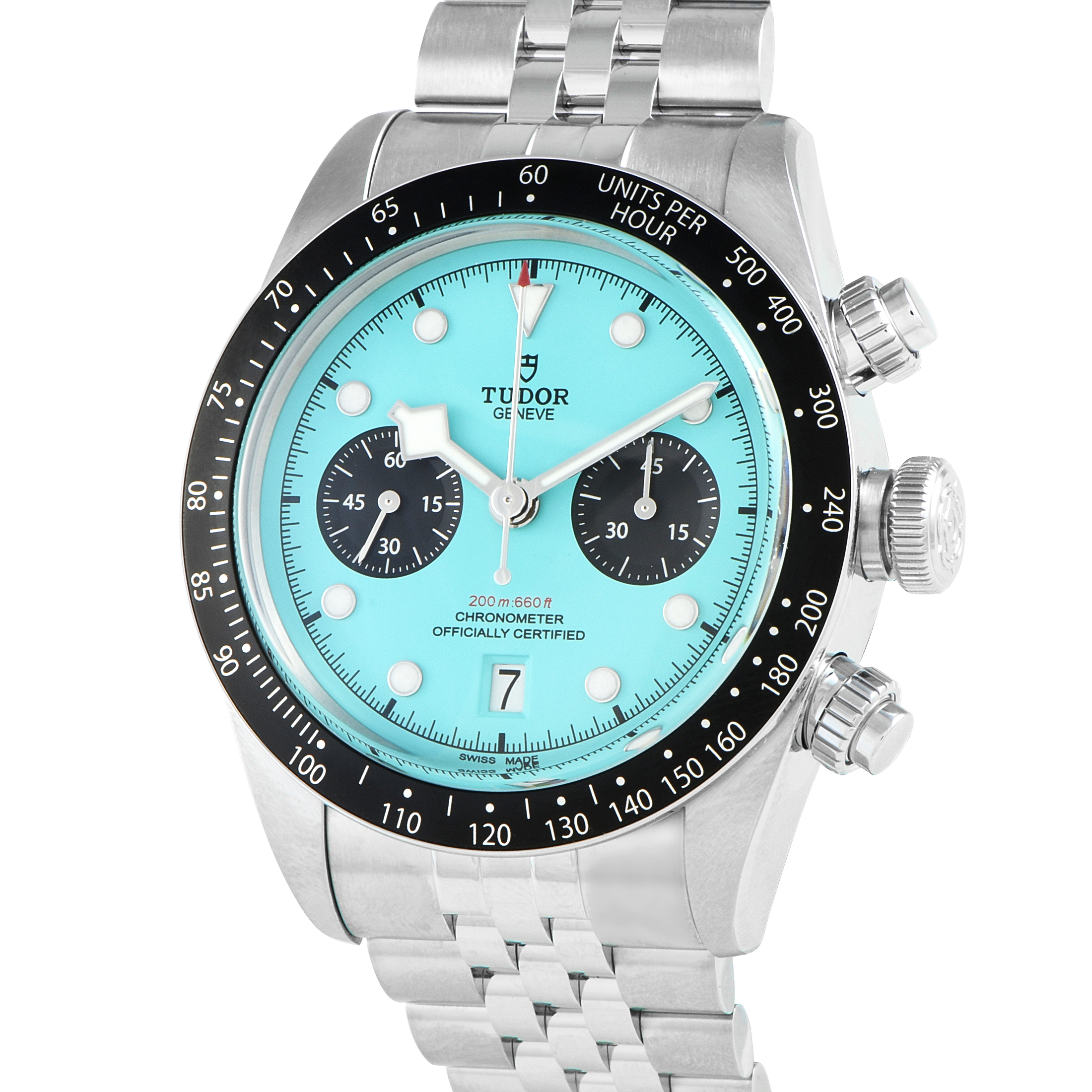 Tudor Black Bay Chrono Flamingo Blue Dial Watch M79360N-0024 - Image 2