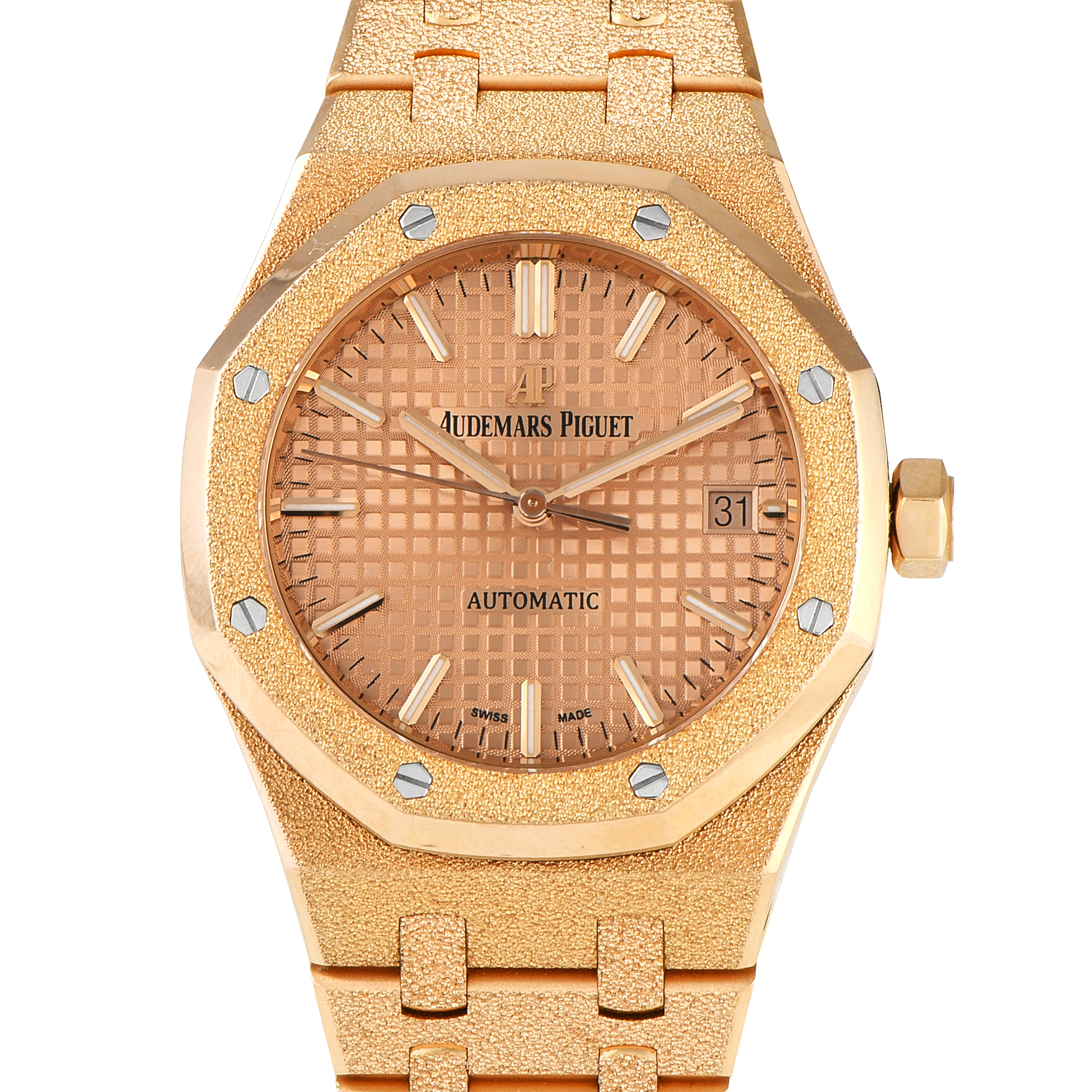 Audemars Piguet Royal Oak Frosted Rose Gold Watch 15454OR.GG.1259OR.03