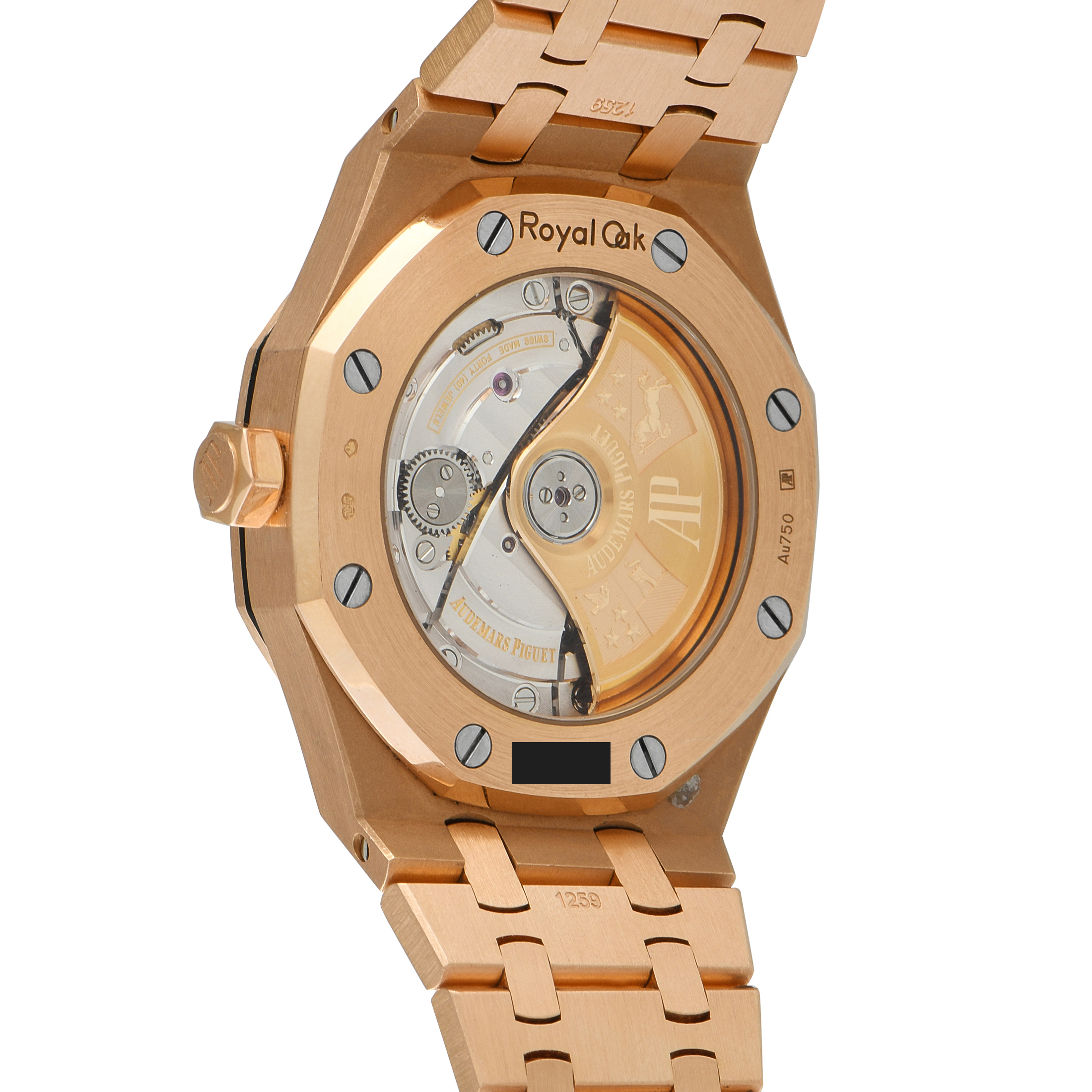 Audemars Piguet Royal Oak Frosted Rose Gold Watch 15454OR.GG.1259OR.03 - Image 3
