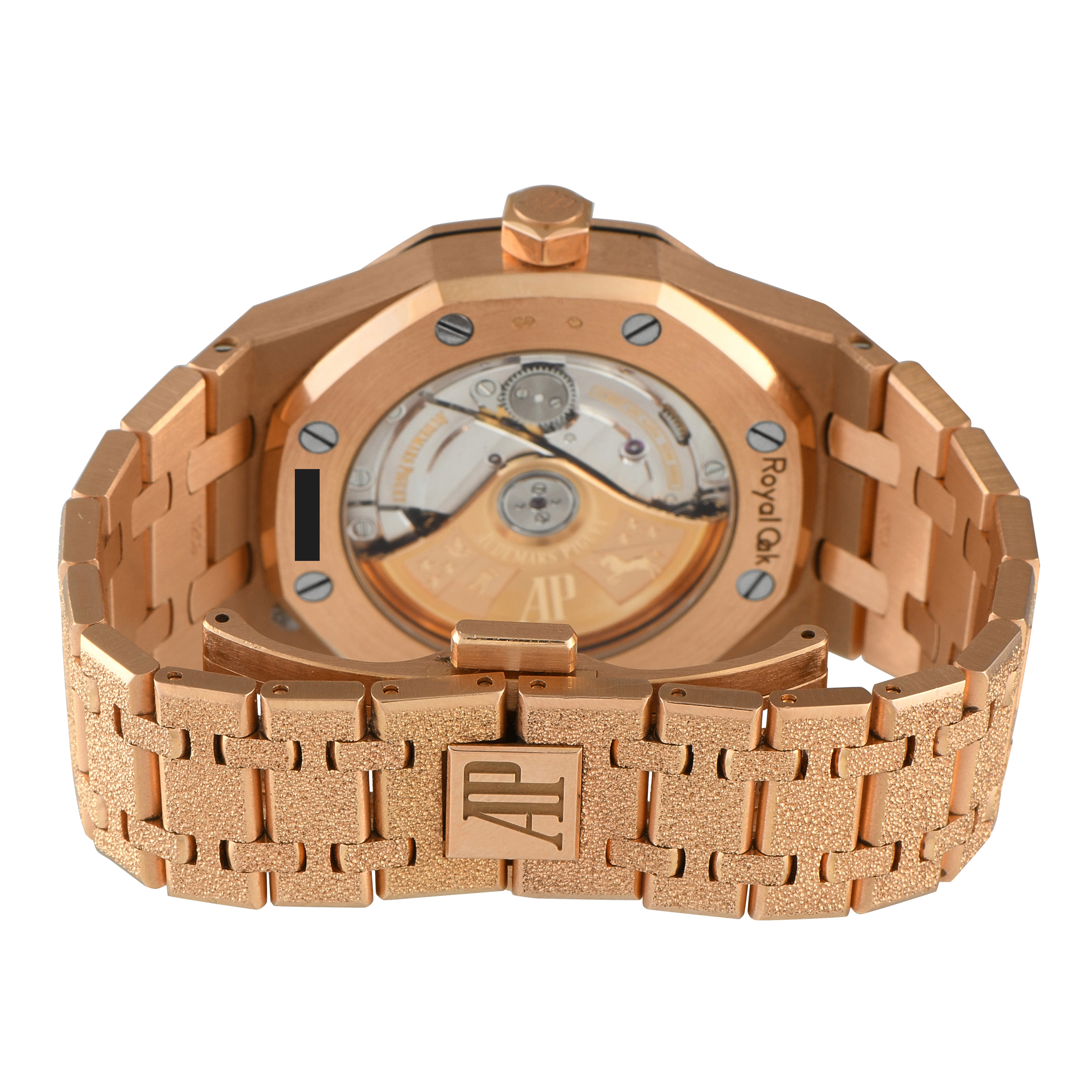 Audemars Piguet Royal Oak Frosted Rose Gold Watch 15454OR.GG.1259OR.03 - Image 4