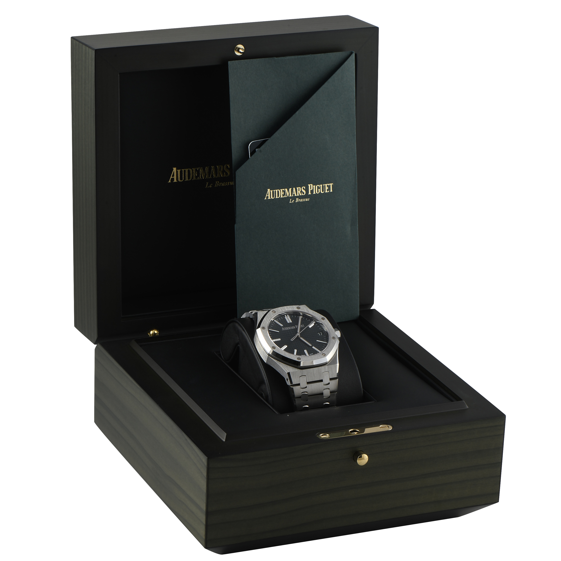 Audemars Piguet Royal Oak Khaki Dial Steel Watch 15510ST.OO.1320ST.09 - Image 5