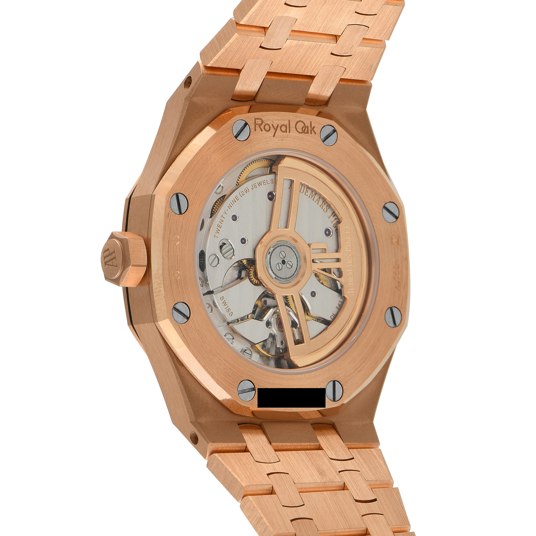 Audemars Piguet Royal Oak Khaki Green Dial Pink Gold Watch 15551OR.ZZ.1356OR.06 - Image 3