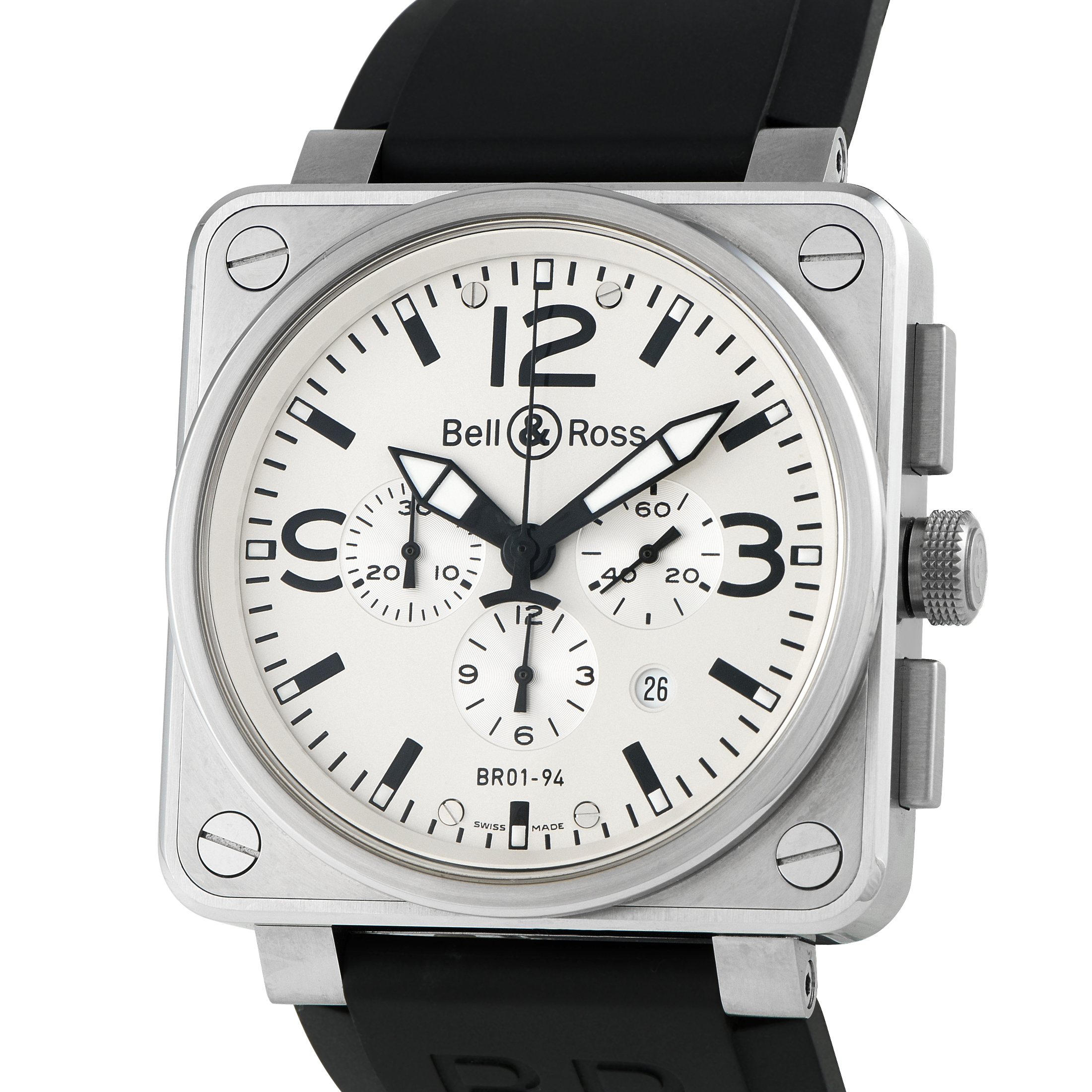 Bell & Ross BR01-94 Aviation Chronograph Steel Watch BR01-94 - Image 2