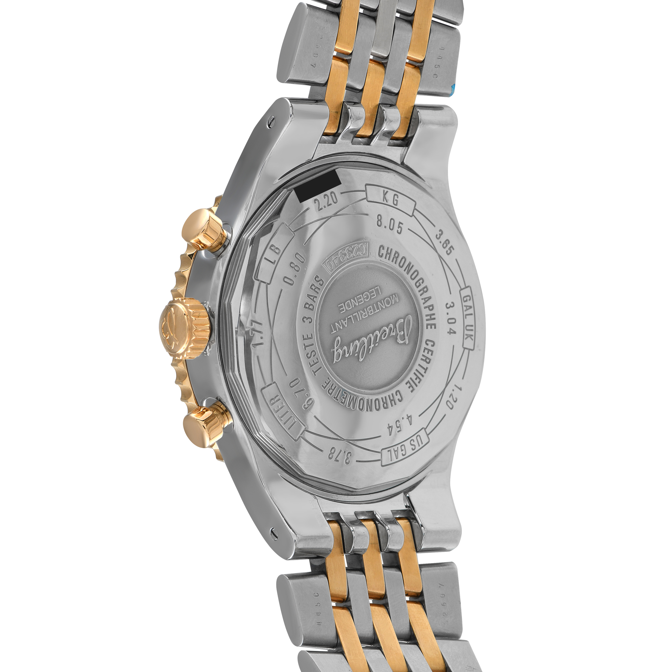 Breitling Montbrillant Legende Two-Tone Watch C23340 - Image 3