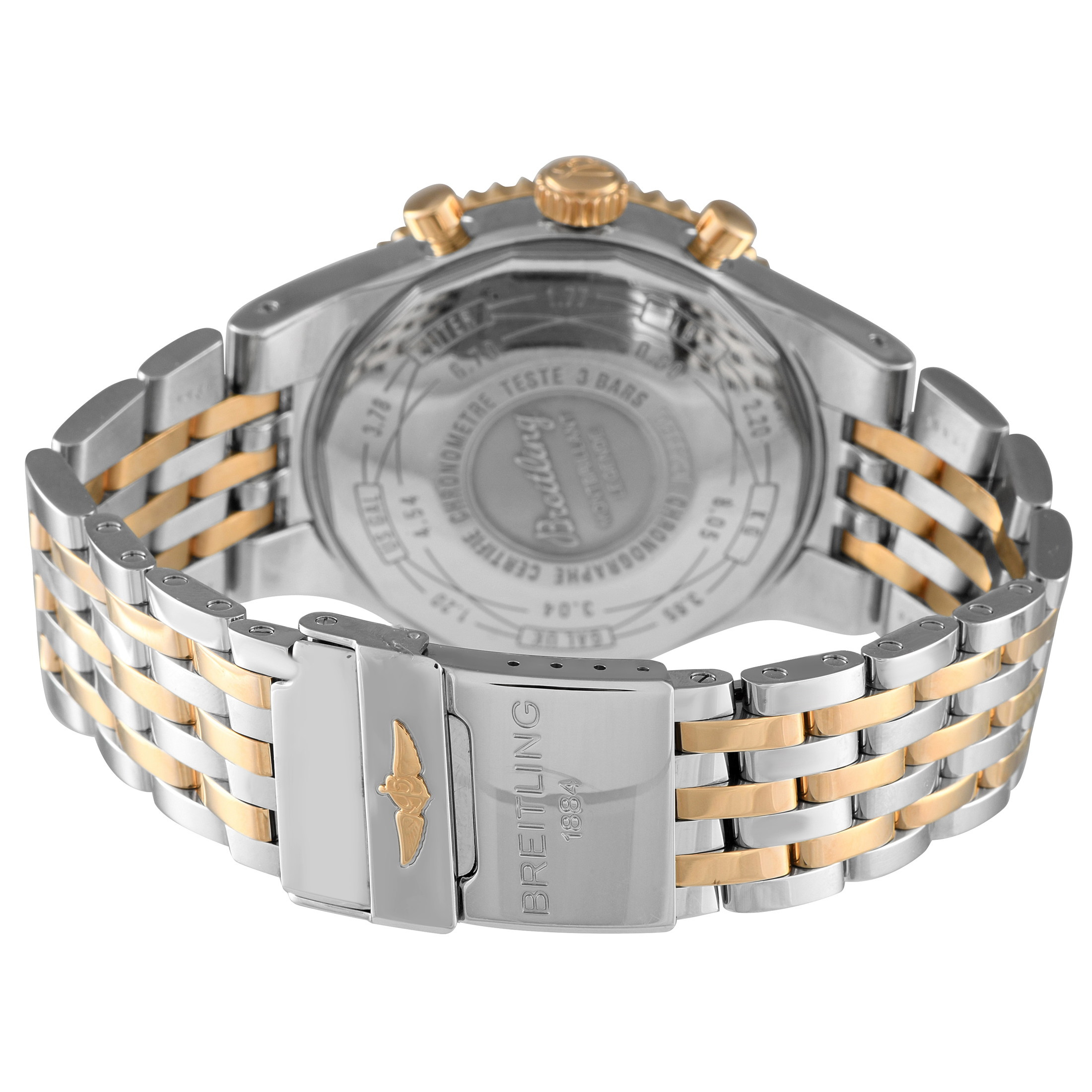 Breitling Montbrillant Legende Two-Tone Watch C23340 - Image 4
