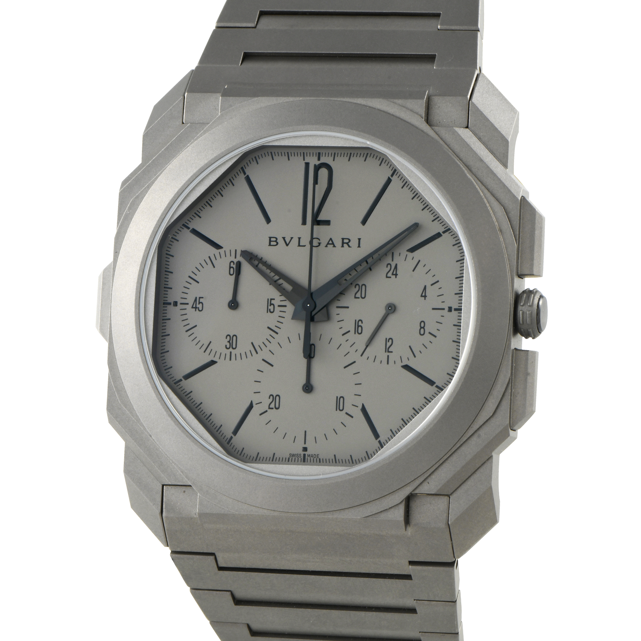 Bvlgari Octo Finissimo Chronograph Titanium Watch 103068 - Image 2