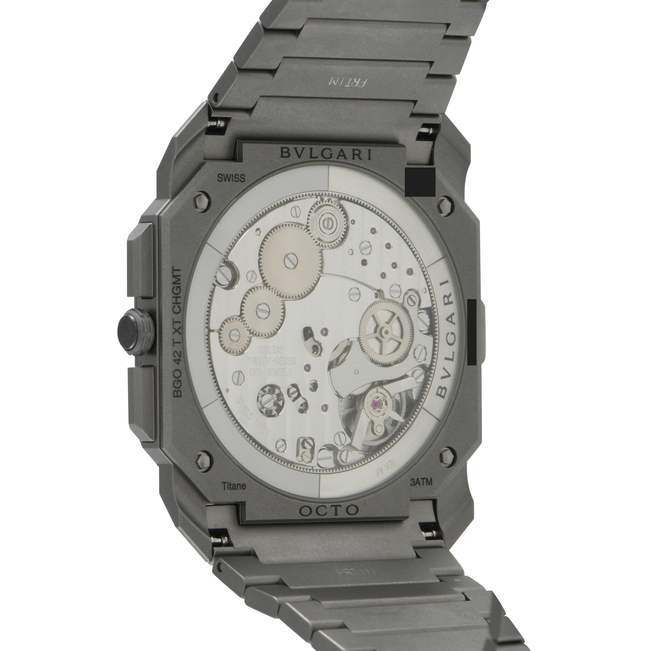 Bvlgari Octo Finissimo Chronograph Titanium Watch 103068 - Image 3