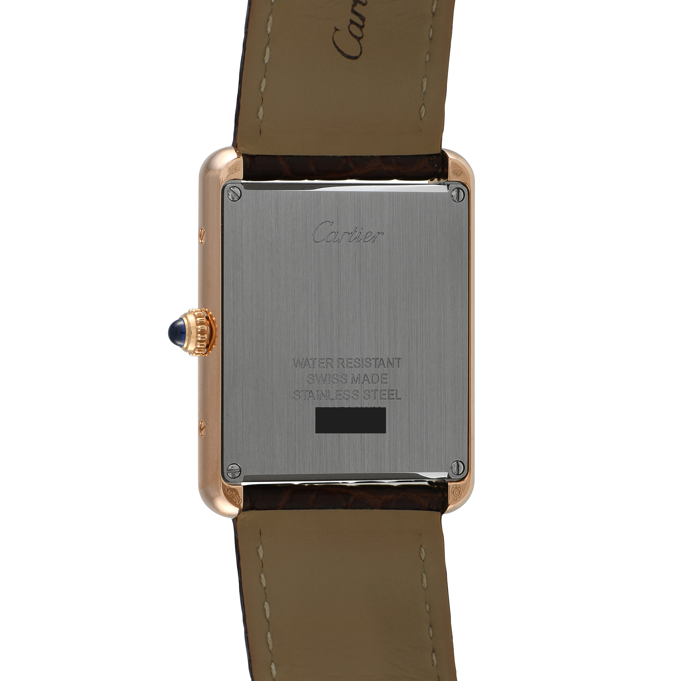 Cartier Tank Solo Large Model Rose Gold Watch W5200025 - Image 3