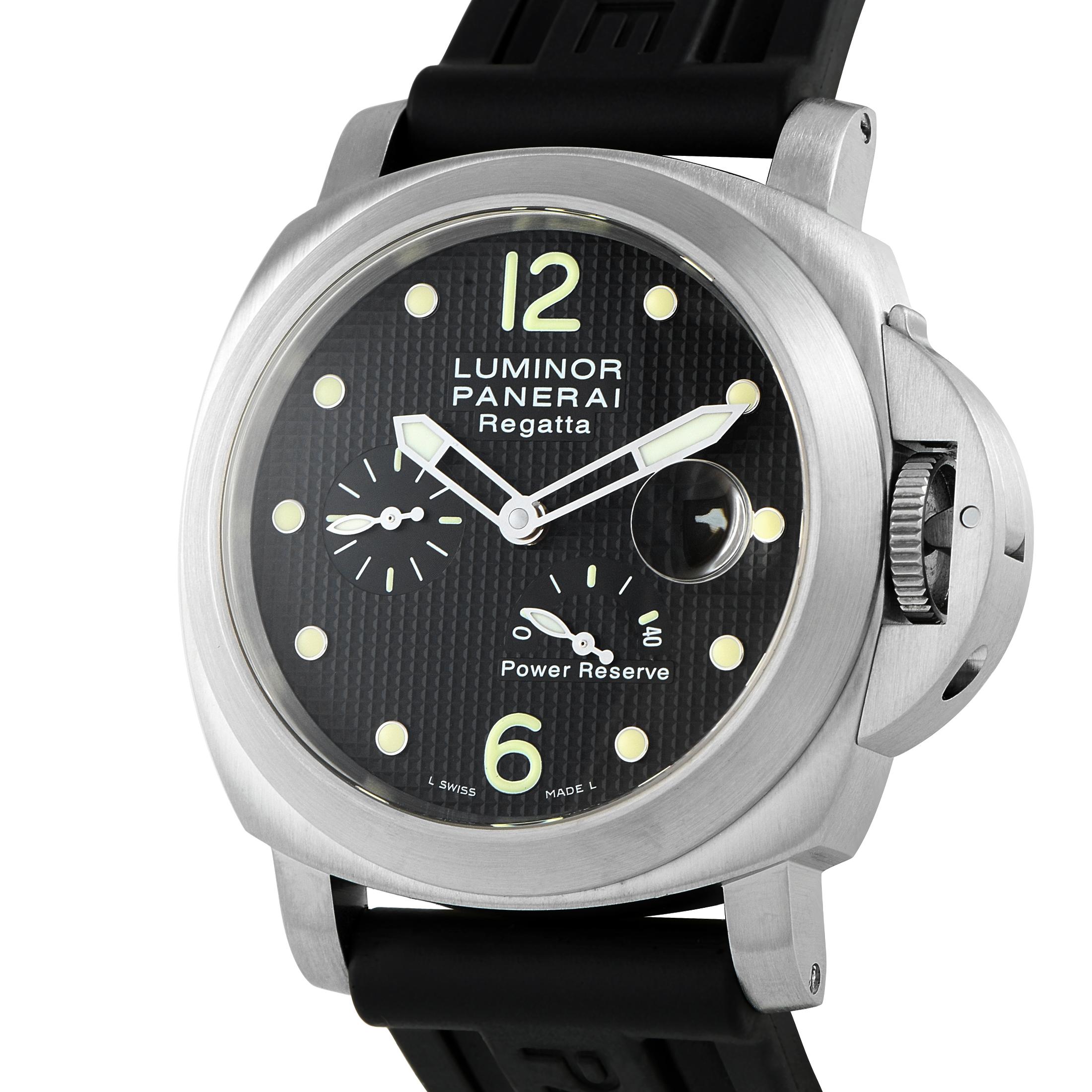 Officine Panerai Luminor Power Reserve Regatta Steel Watch PAM00222 - Image 2