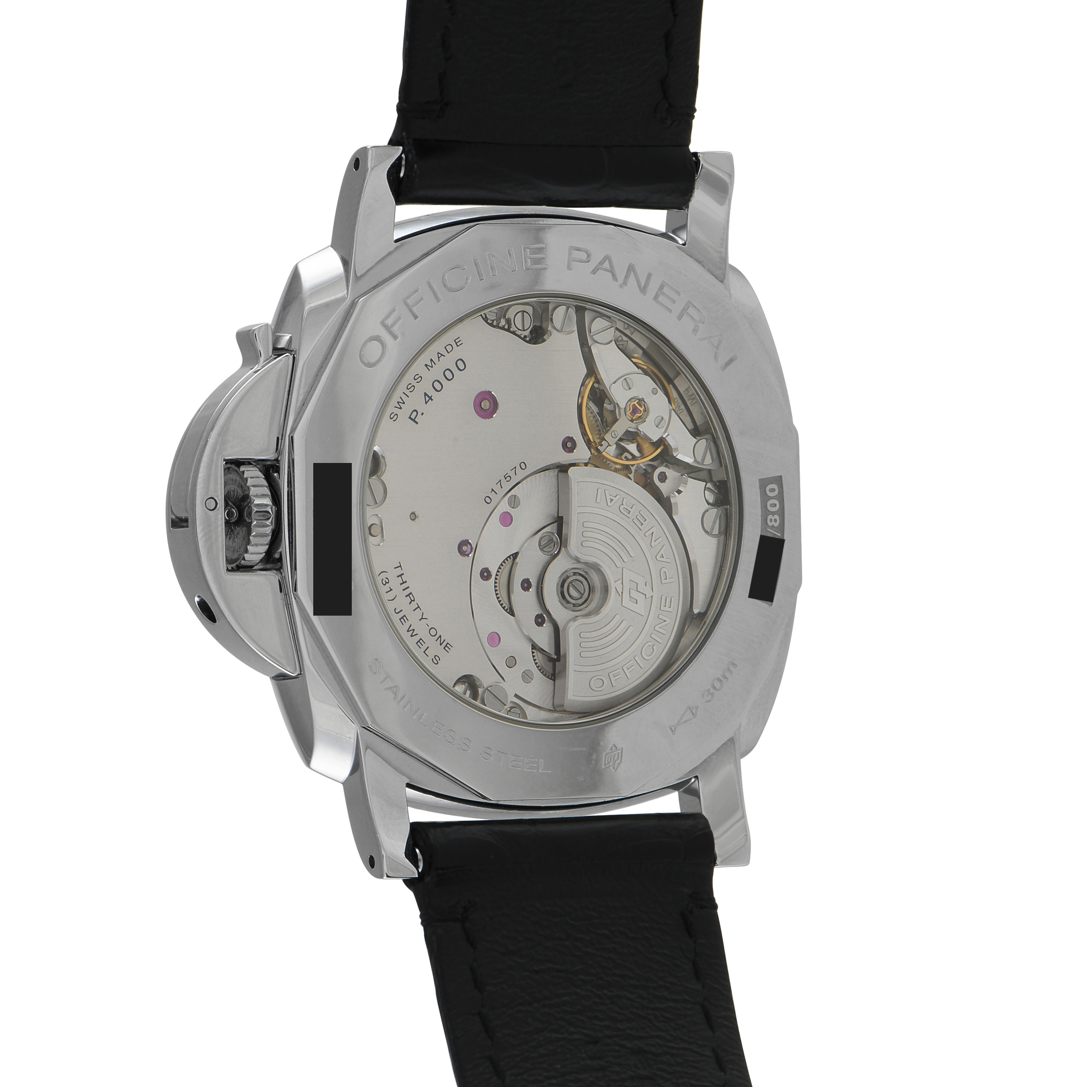 Officine Panerai Luminor Due 3 Days Steel Watch PAM674 - Image 3