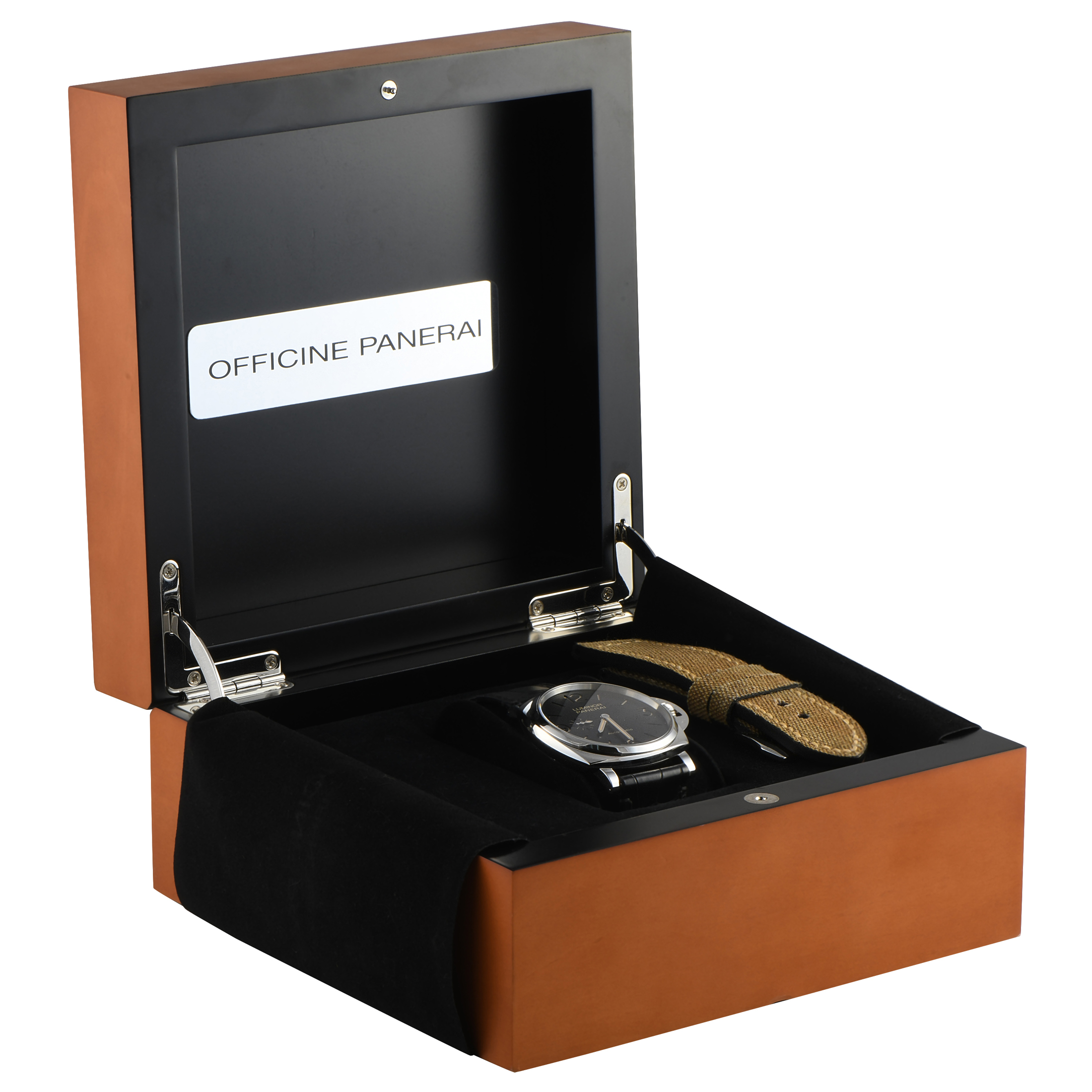 Officine Panerai Luminor Due 3 Days Steel Watch PAM674 - Image 5