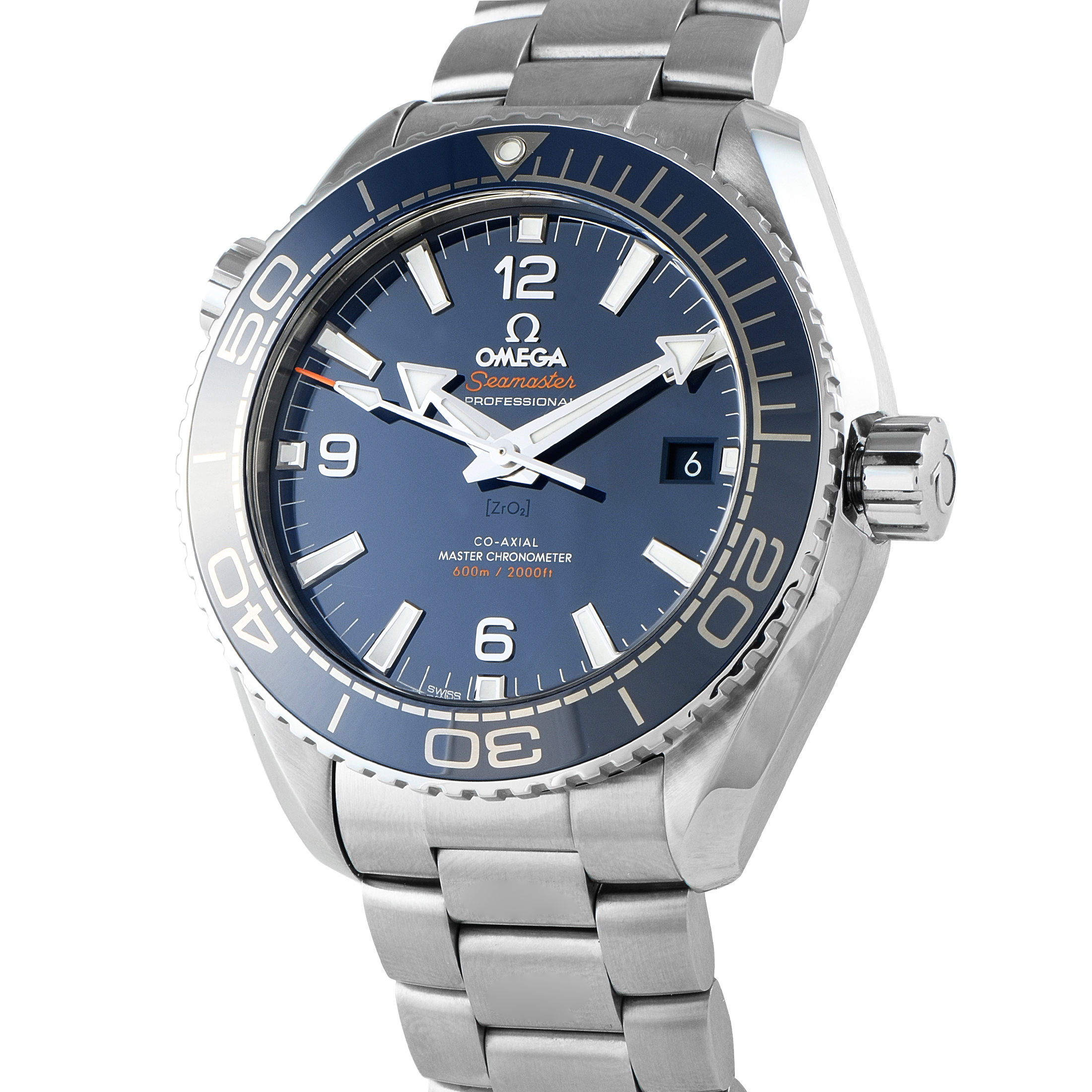 Omega Seamaster Planet Ocean 600m Steel Watch 21530442103001 - Image 2