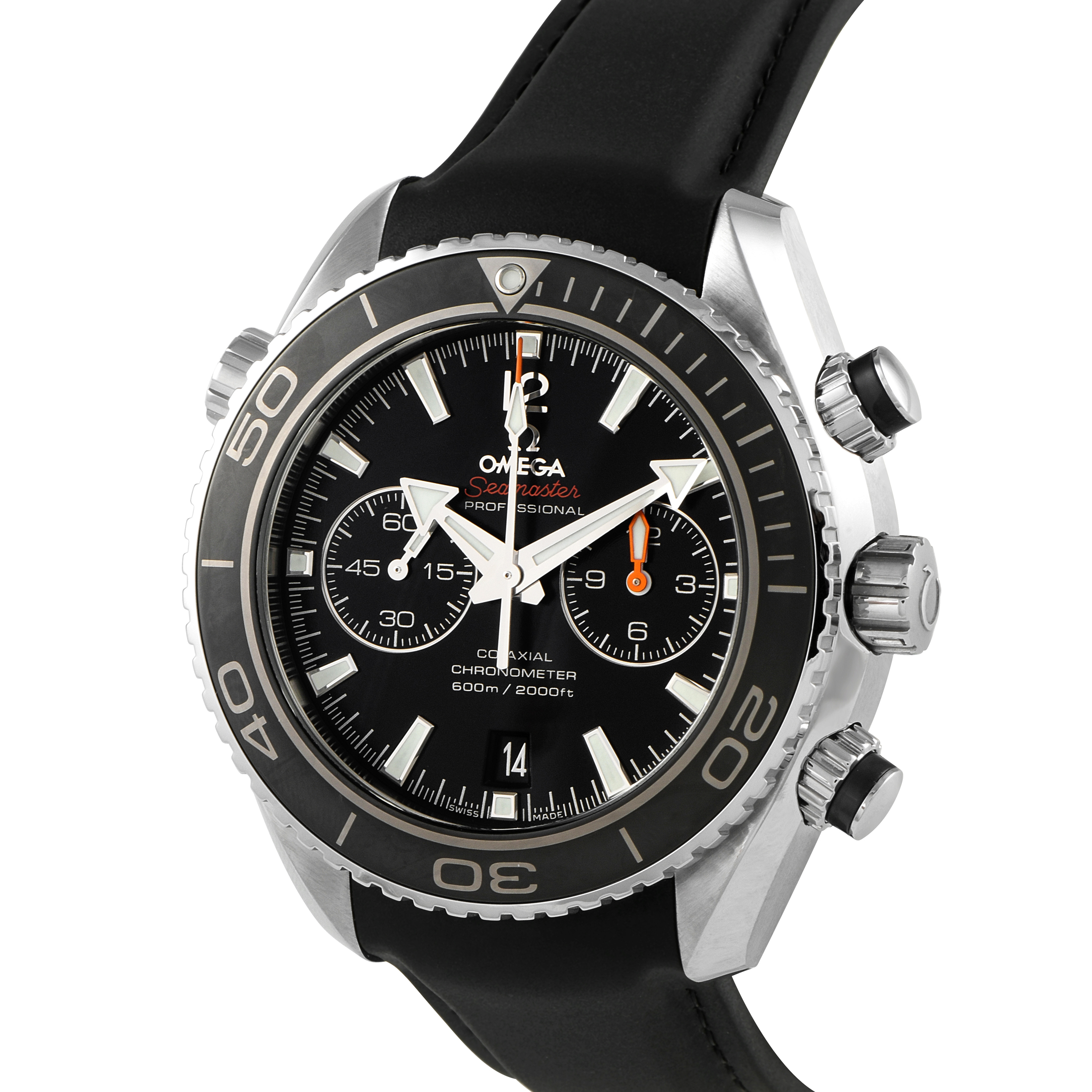 Omega Seamaster Planet Ocean Chronograph Steel Watch 232.32.46.52.01.003 - Image 2