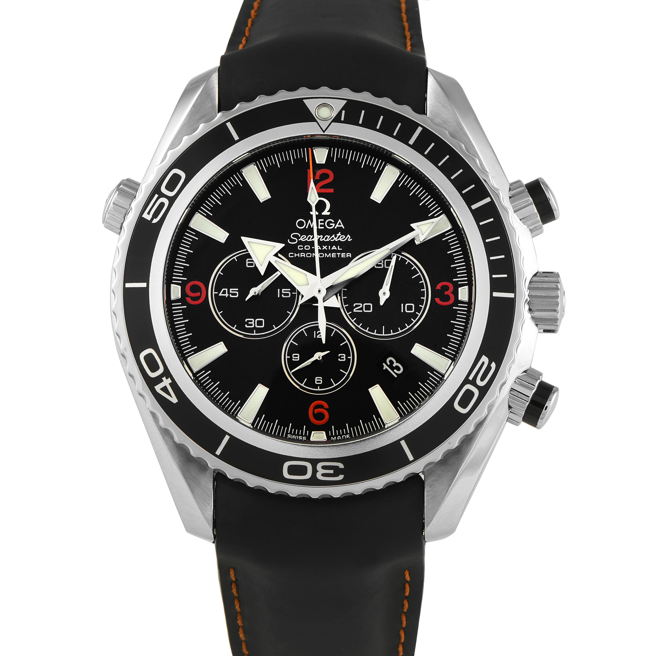 Omega Seamaster Planet Ocean Chronograph Steel Watch 2910.51.82