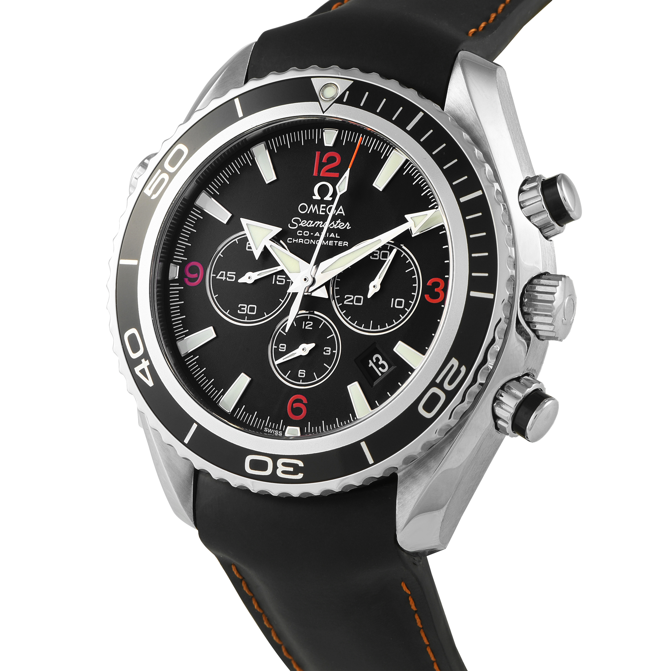 Omega Seamaster Planet Ocean Chronograph Steel Watch 2910.51.82 - Image 2