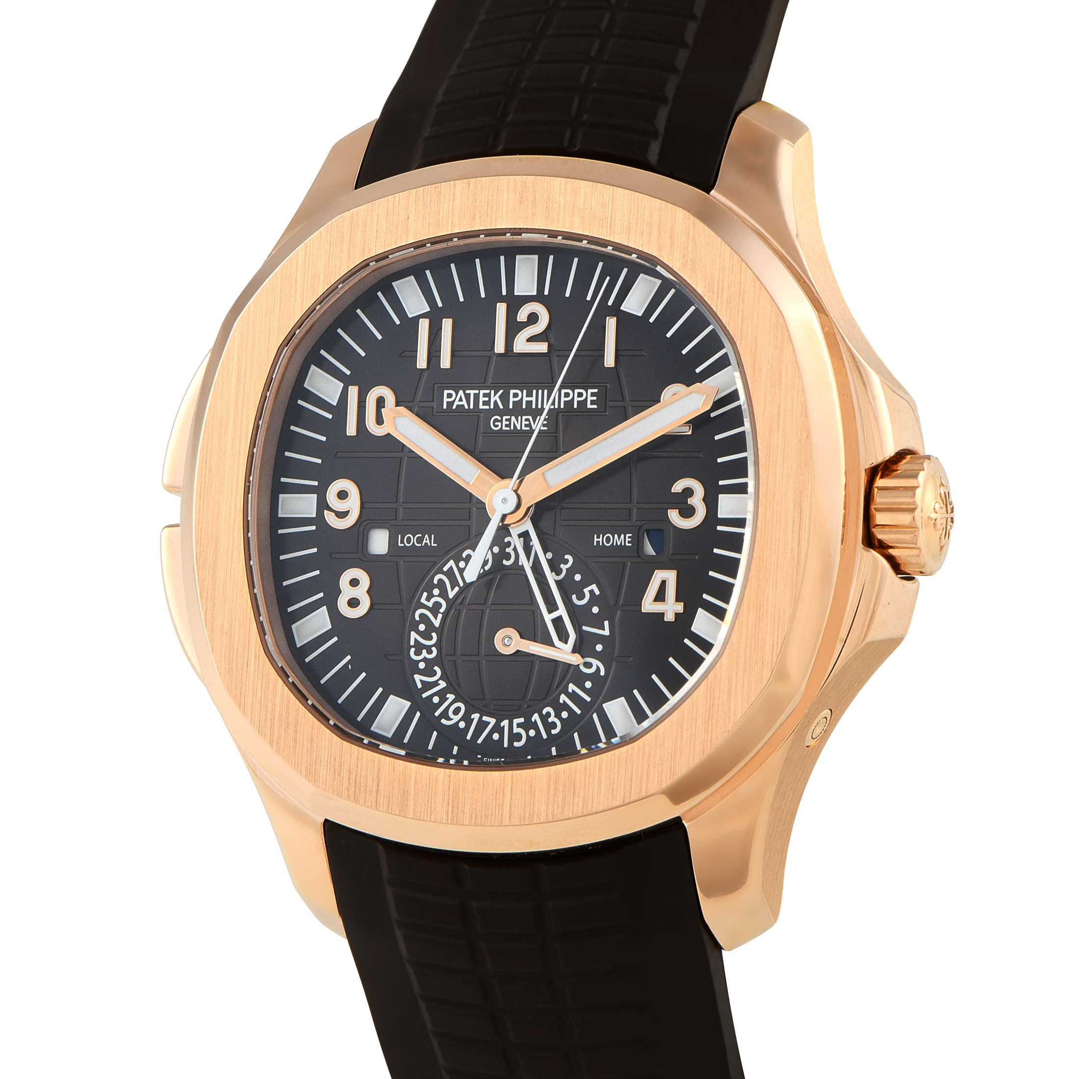 Patek Philippe Aquanaut Travel Time Rose Gold Watch 5164R-001 - Image 2