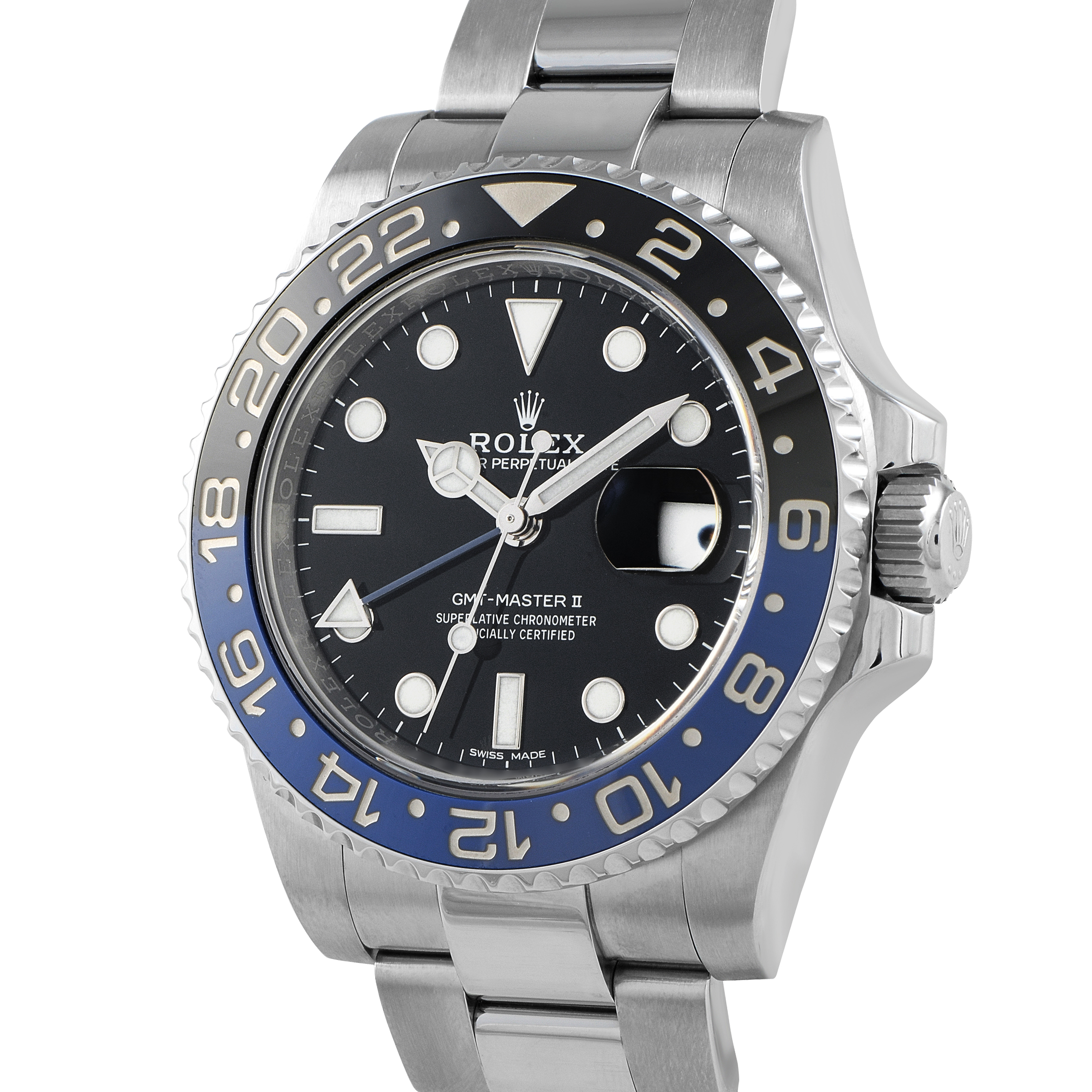Rolex GMT-Master II Batman Oyster Watch 116710BLNR - Image 2