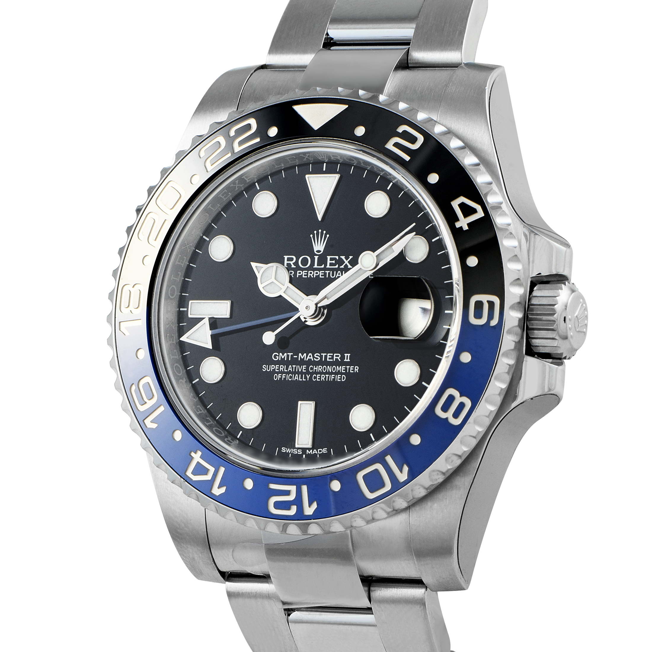 Rolex GMT-Master II Batman Steel Oyster Watch 116710BLNR - Image 2
