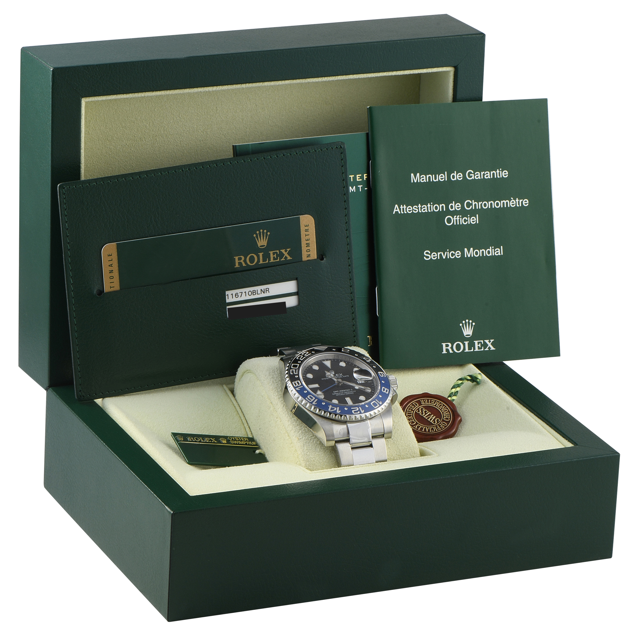 Rolex GMT-Master II Batman Steel Oyster Watch 116710BLNR - Image 5