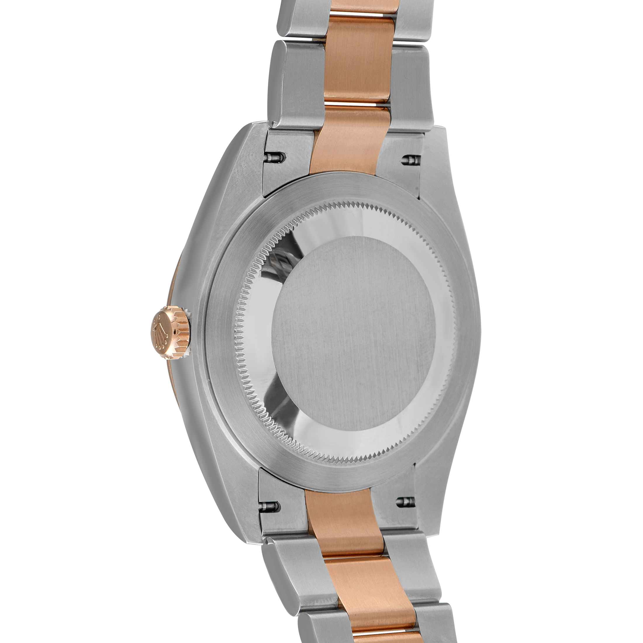 Rolex Datejust 41 Fluted Silver Dial Steel and Everose Gold Oyster Watch 126301 - Image 3