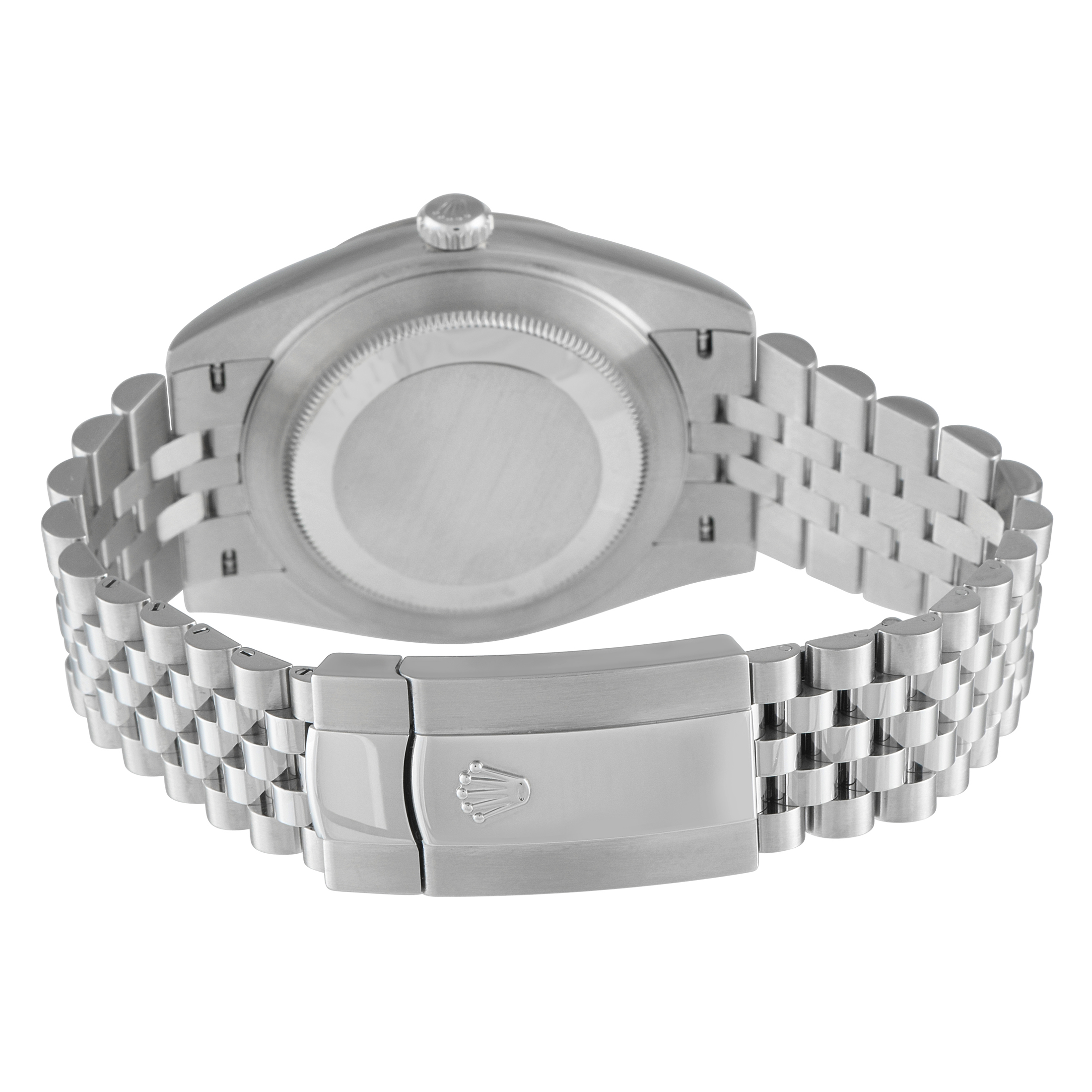 Rolex Datejust 41 White Dial Steel Jubilee Watch 126334 - Image 4