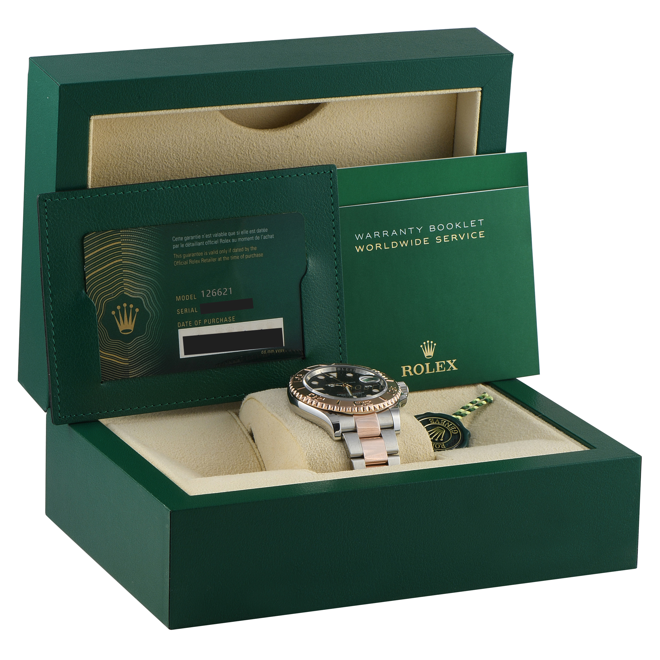 Rolex Yacht-Master 40 Black Dial Two-Tone Oyster Watch 126621 - Image 5