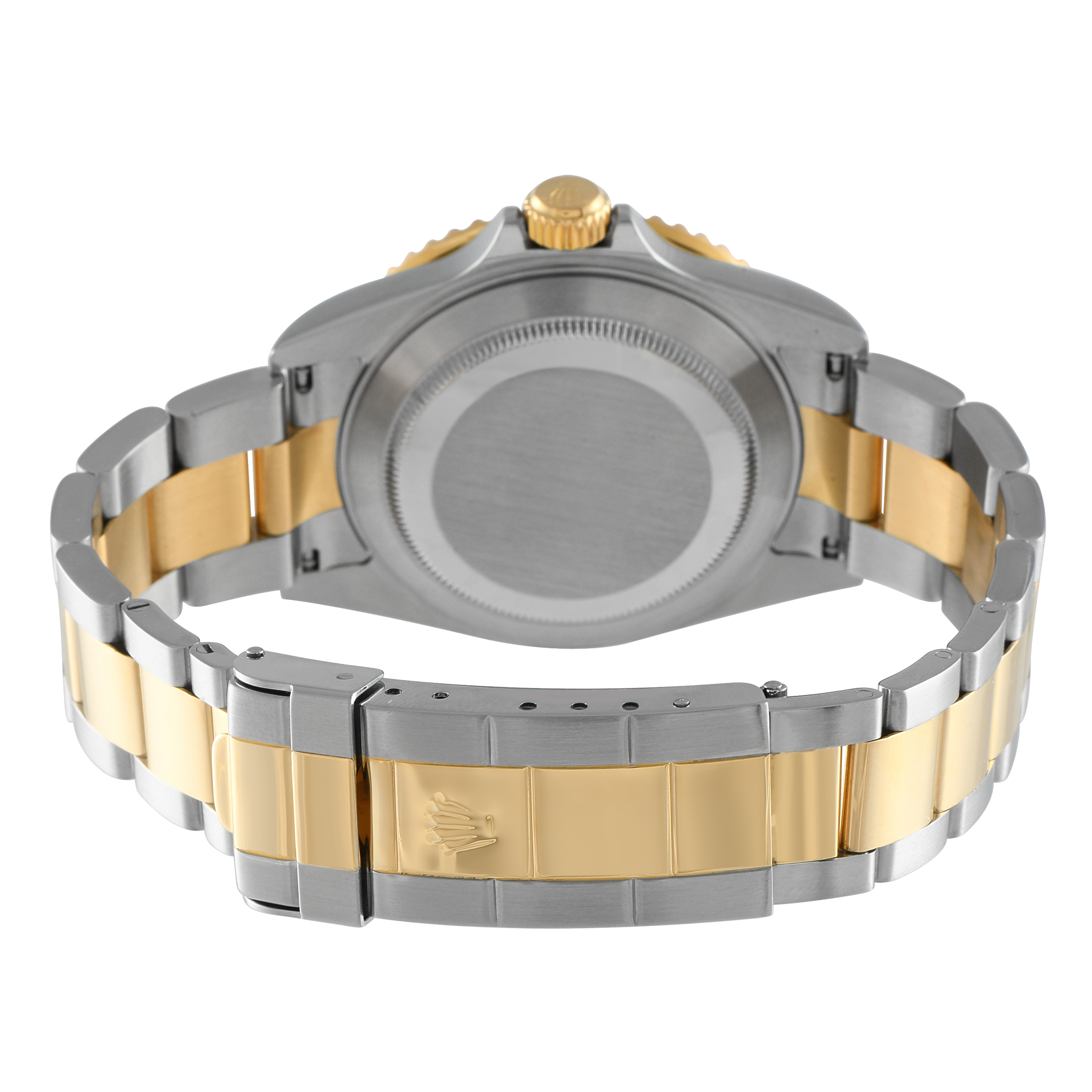 Rolex Submariner Date Silver Serti Dial Two-Tone Watch Watch 16613LB - Image 4