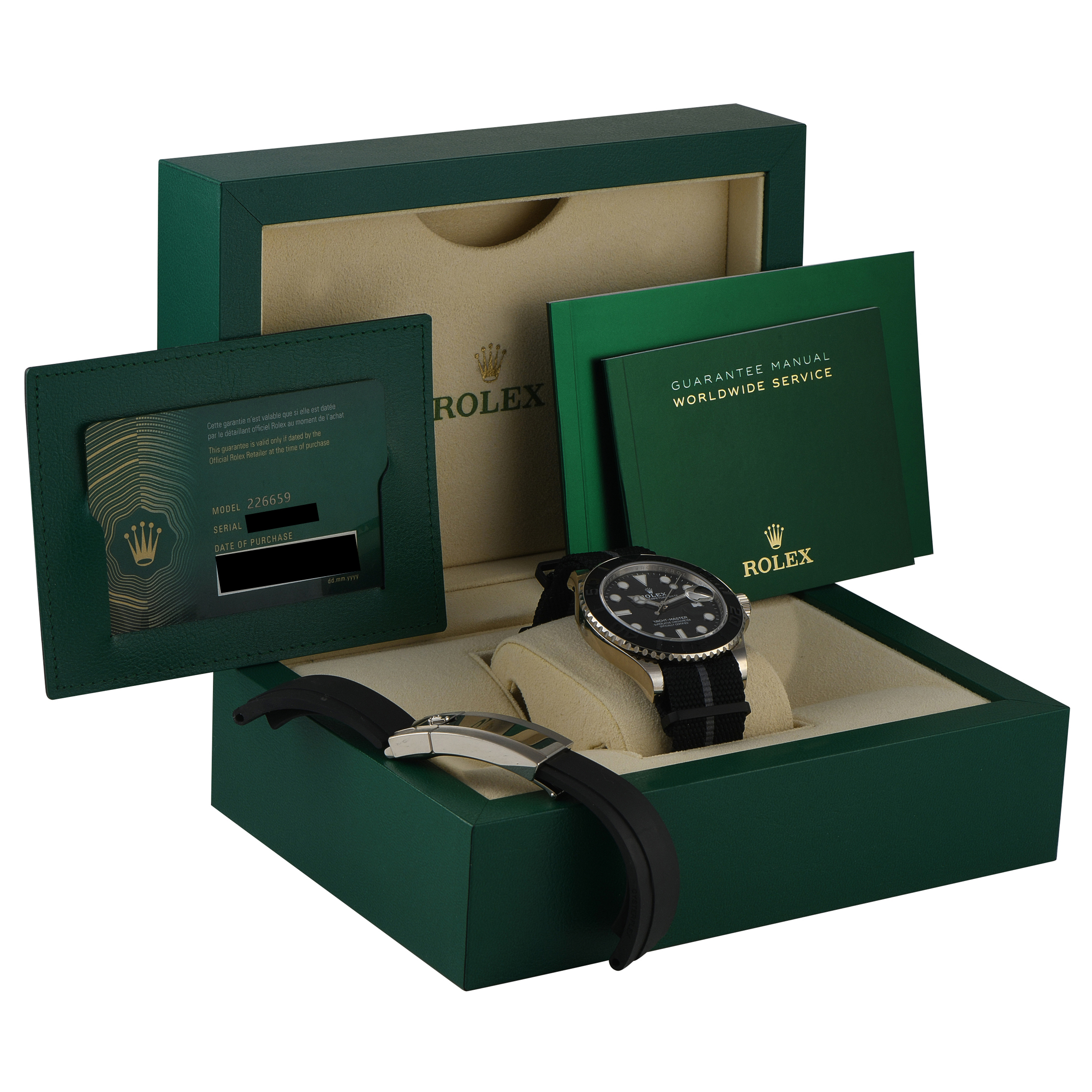 Rolex Yacht-Master 42 White Gold Watch 226659 - Image 5