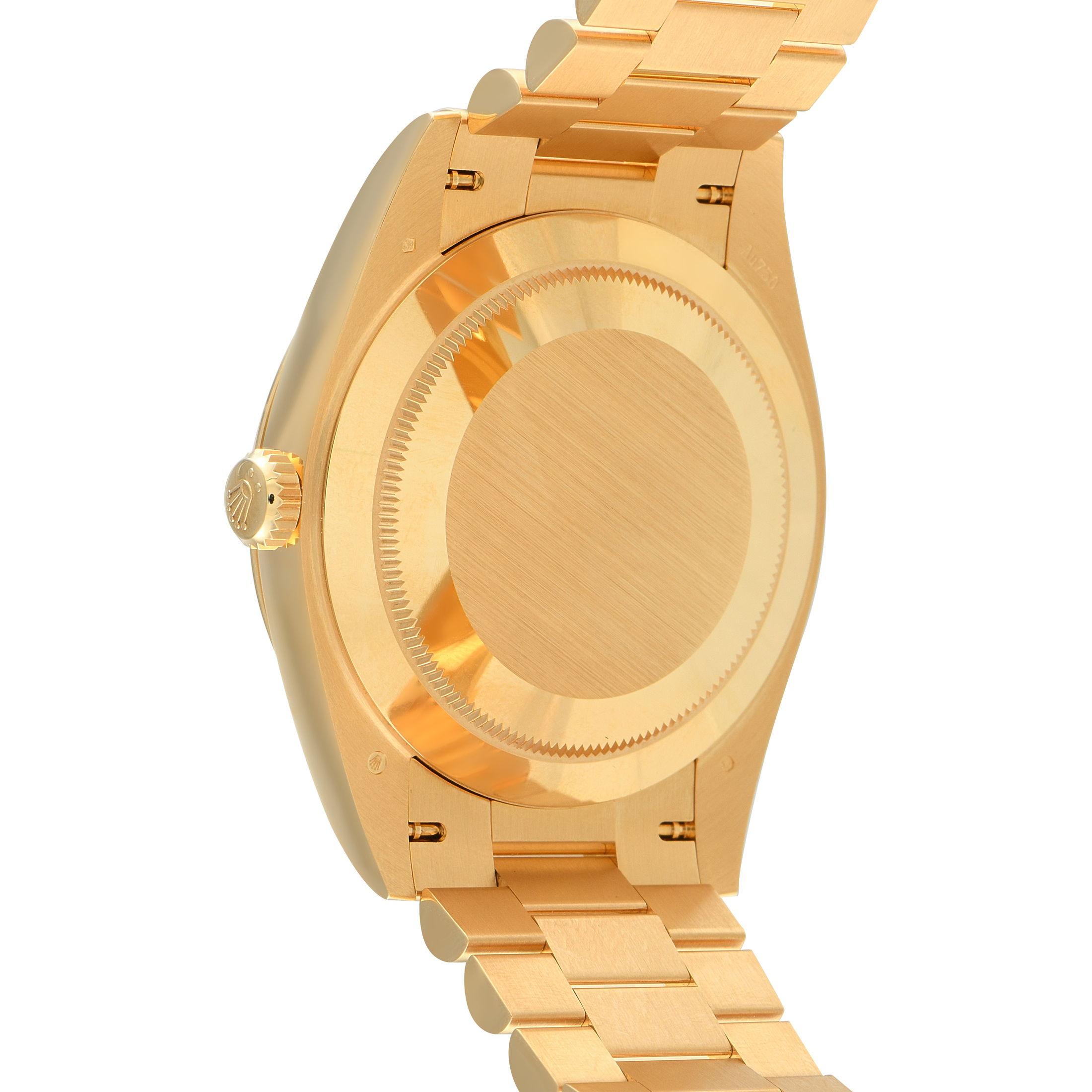 Rolex Day-Date 40 Green Roman Dial Yellow Gold President Watch 228238 - Image 3