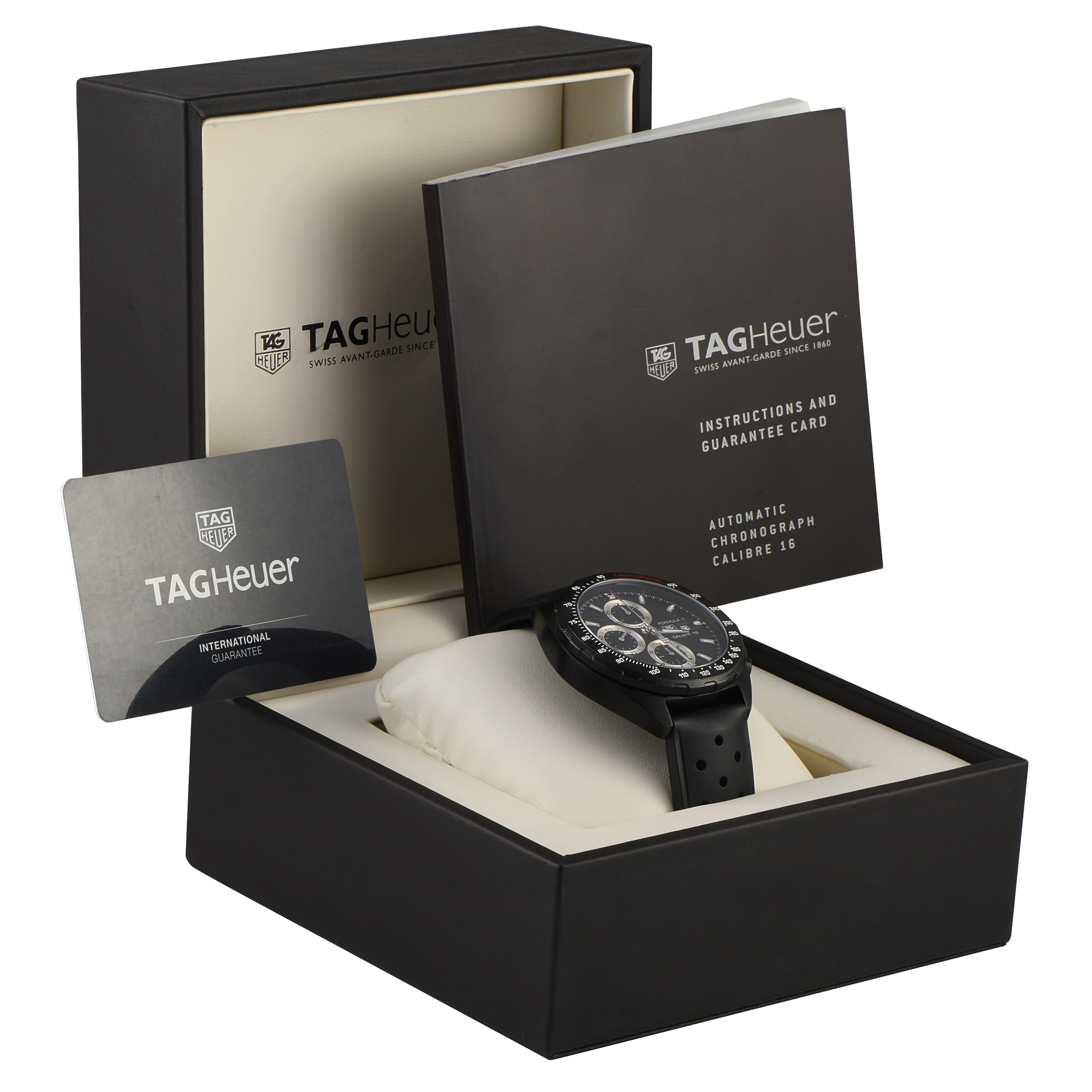 Tag Heuer Formula 1 Chronograph Black PVD Steel Watch CAZ2011.FT8024 - Image 5